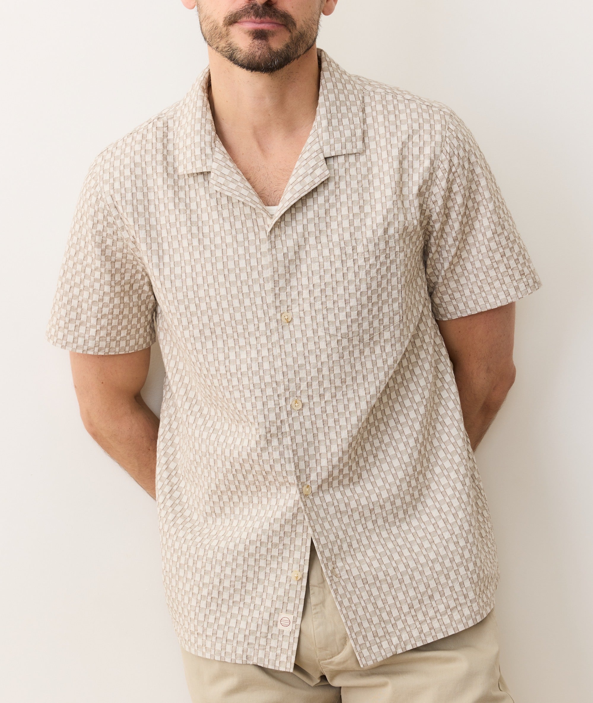 Landon Checkered Resort Shirt