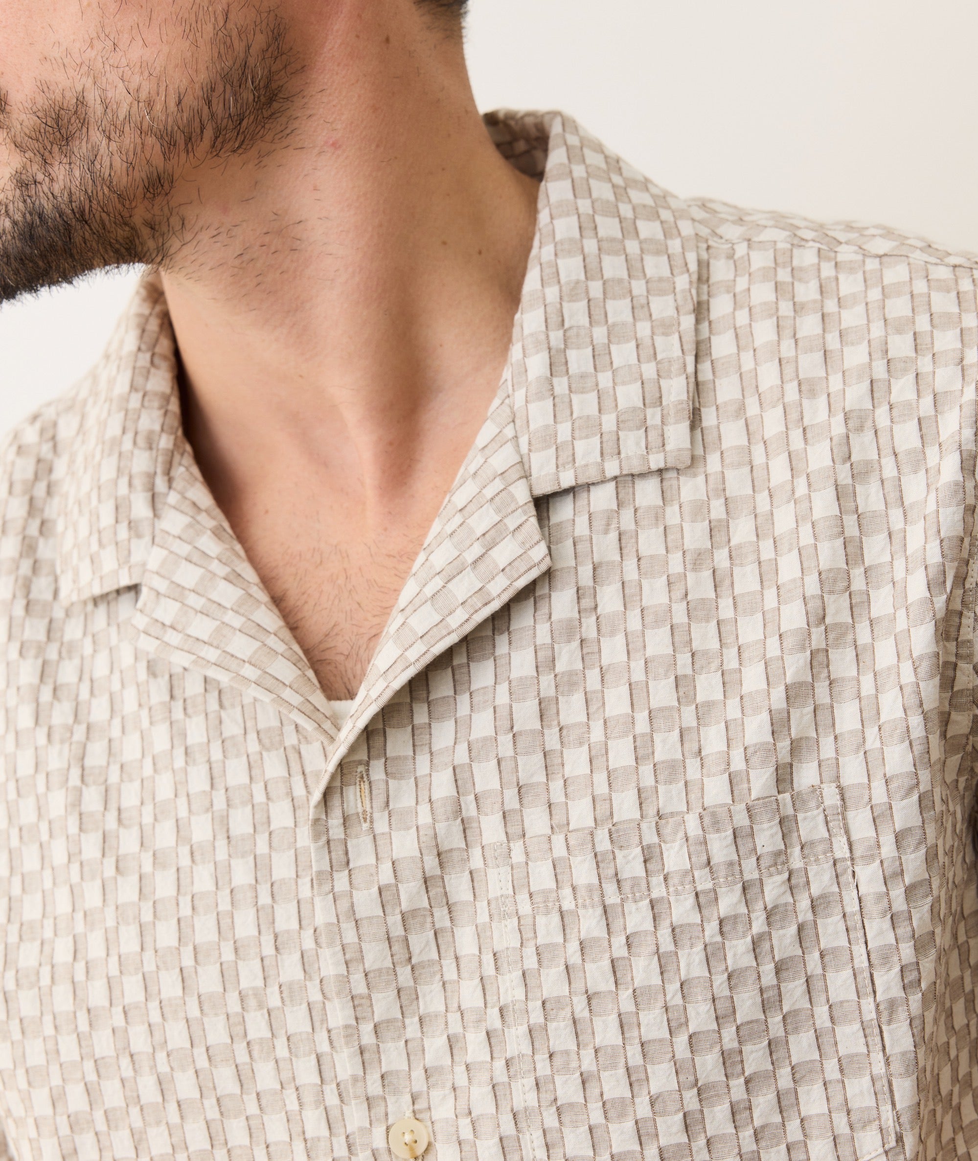 Landon Checkered Resort Shirt