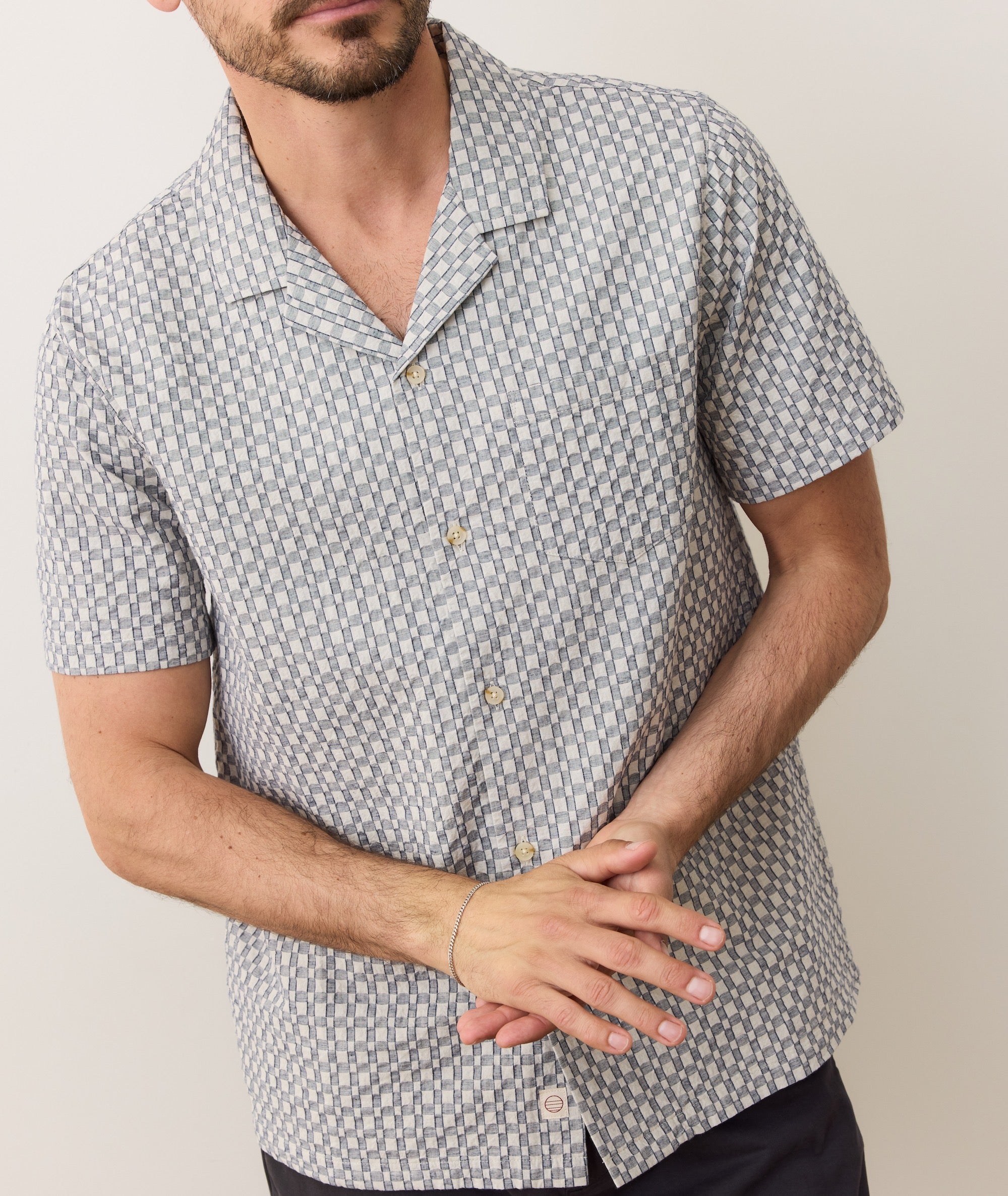 Landon Checkered Resort Shirt