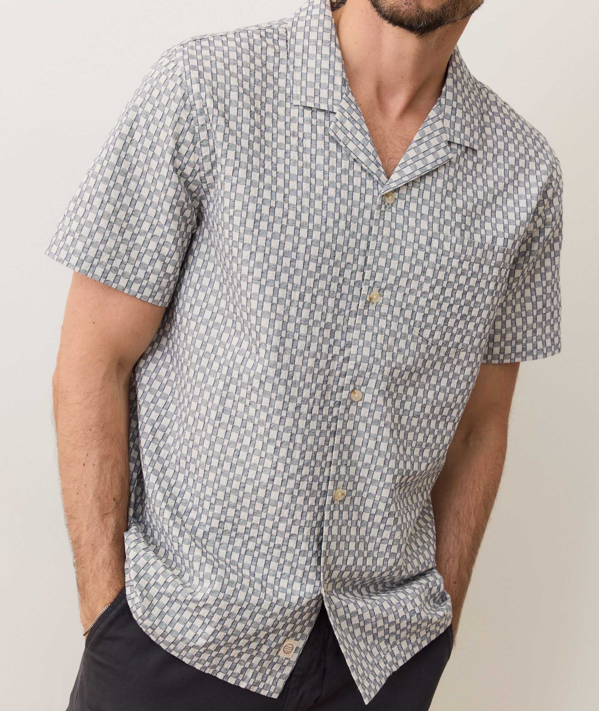 Landon Checkered Resort Shirt