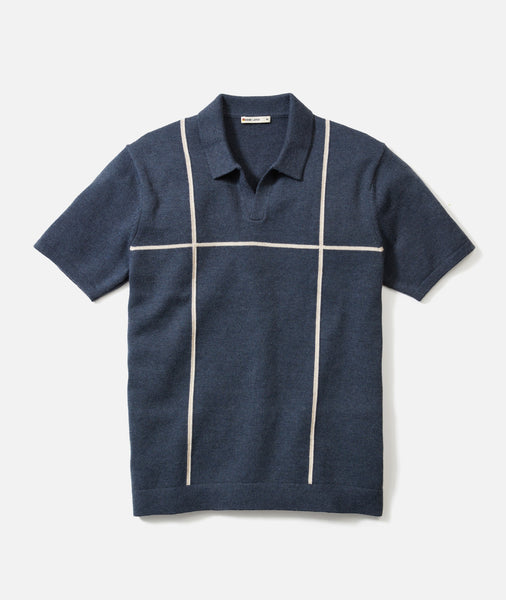 Cliff Sweater Polo – Marine Layer