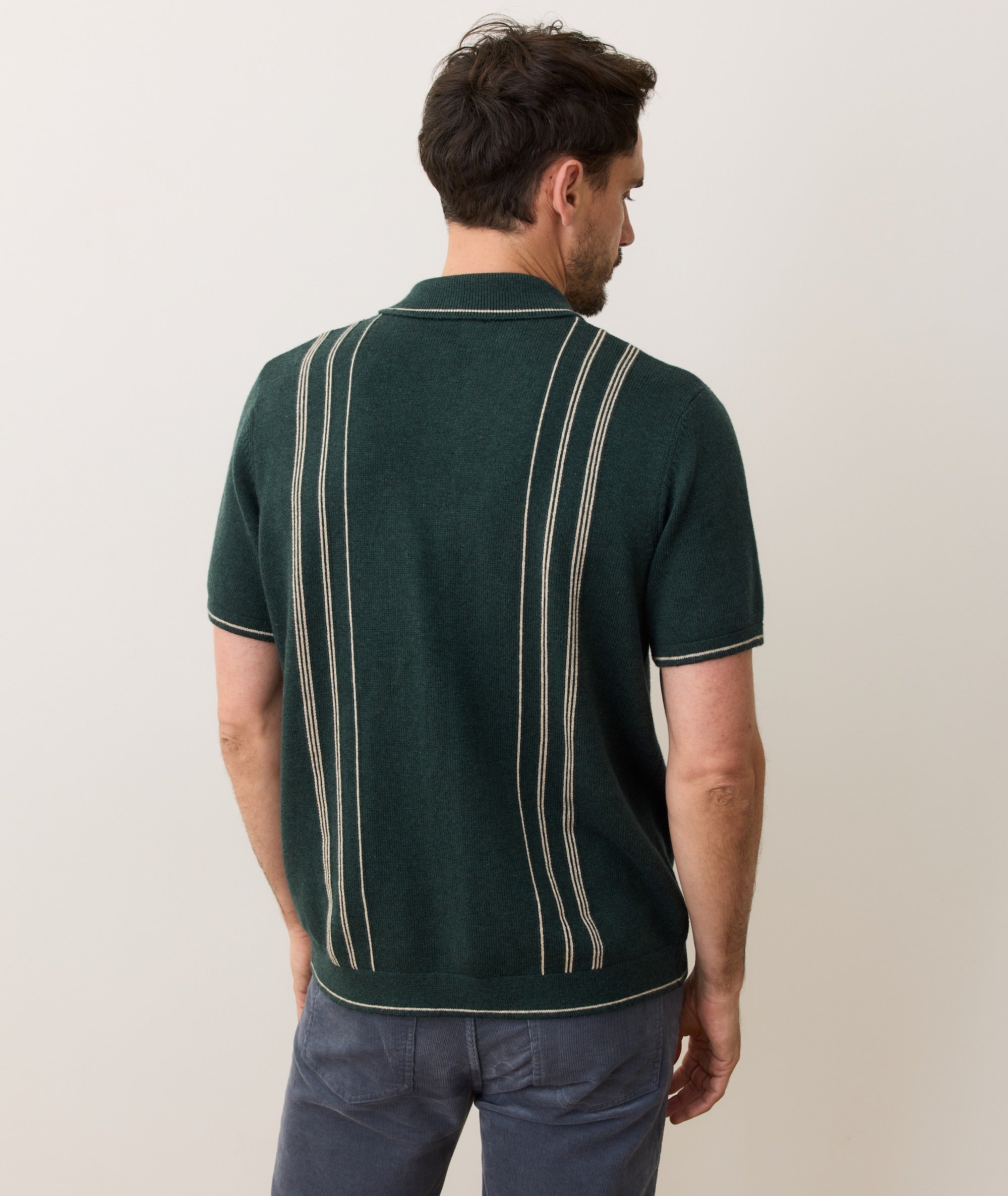 Barry Sweater Button Down