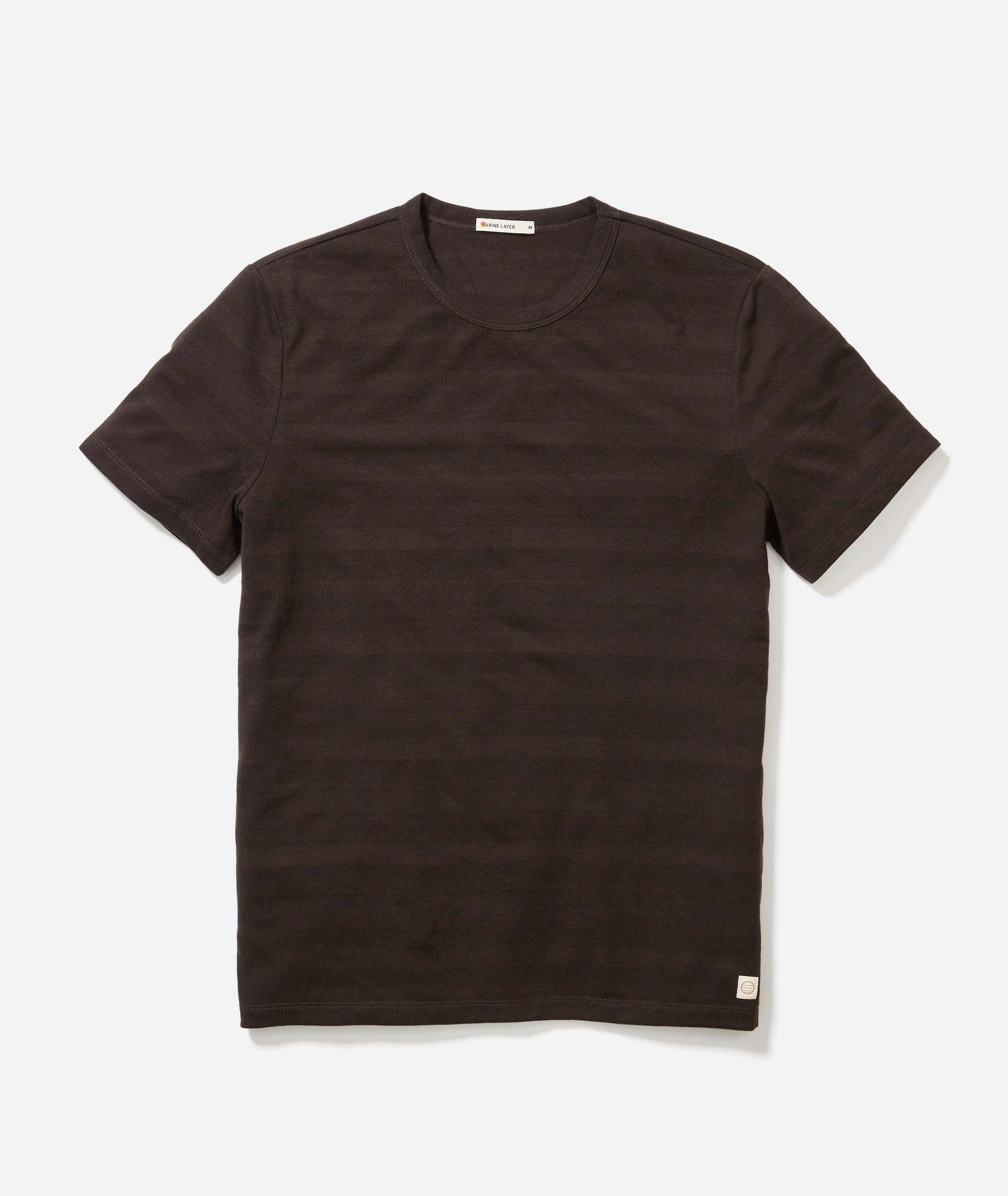 Signature Jacquard Crew Tee
