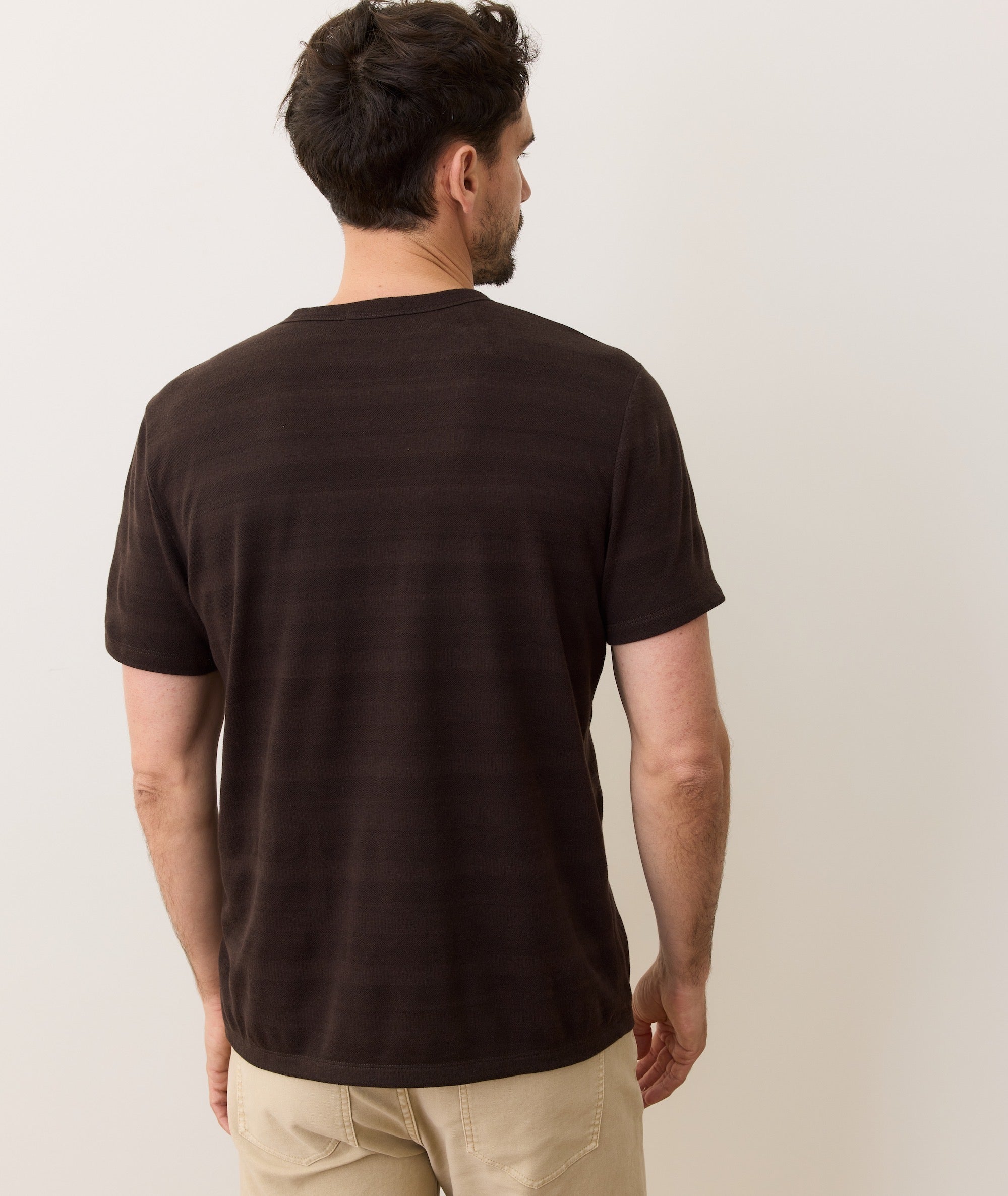 Signature Jacquard Crew Tee