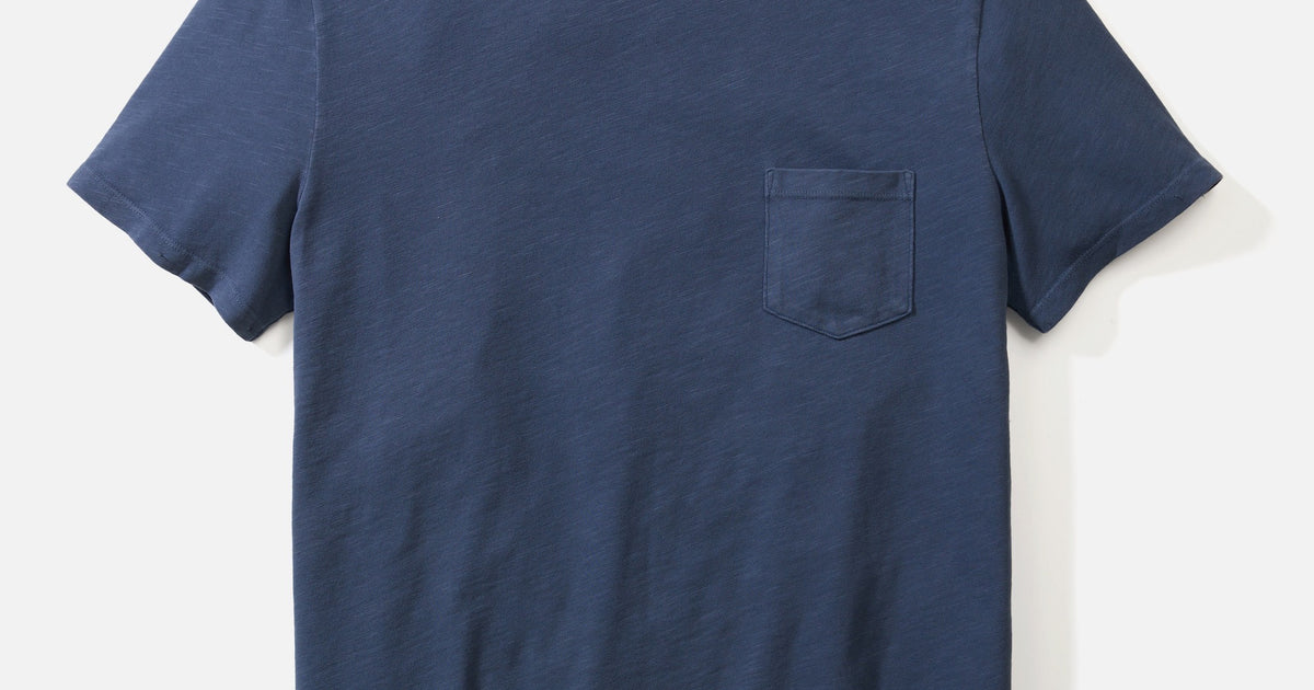 Slub Pocket tee main image 0