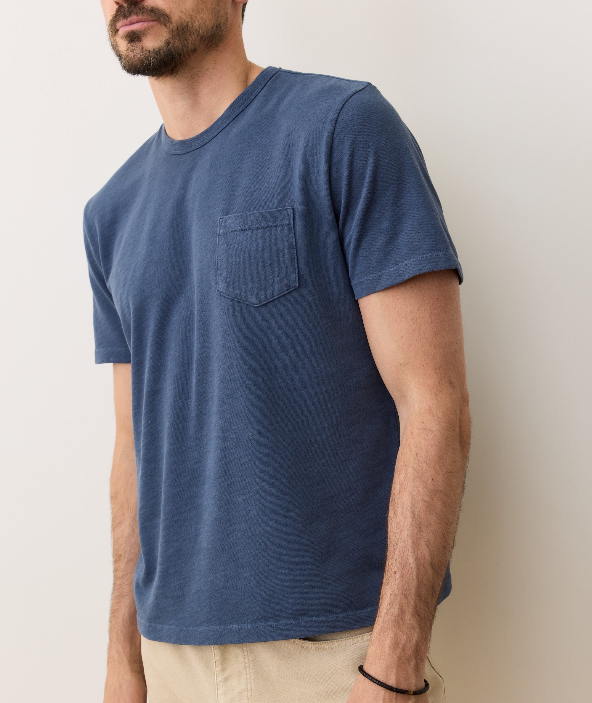 Classic Heavy Slub Pocket Tee – Marine Layer