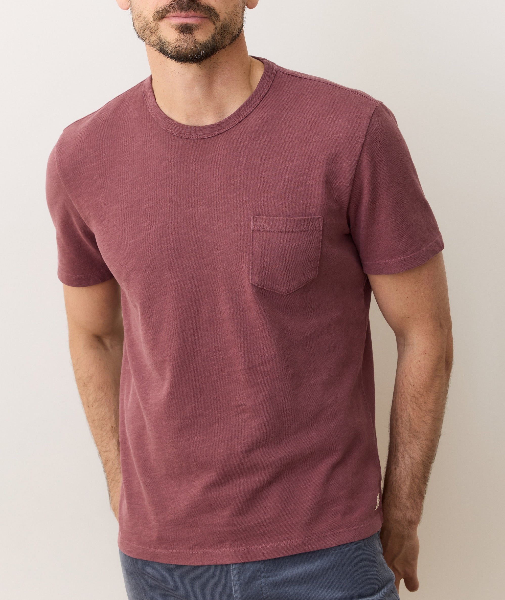 Classic Heavy Slub Pocket Tee