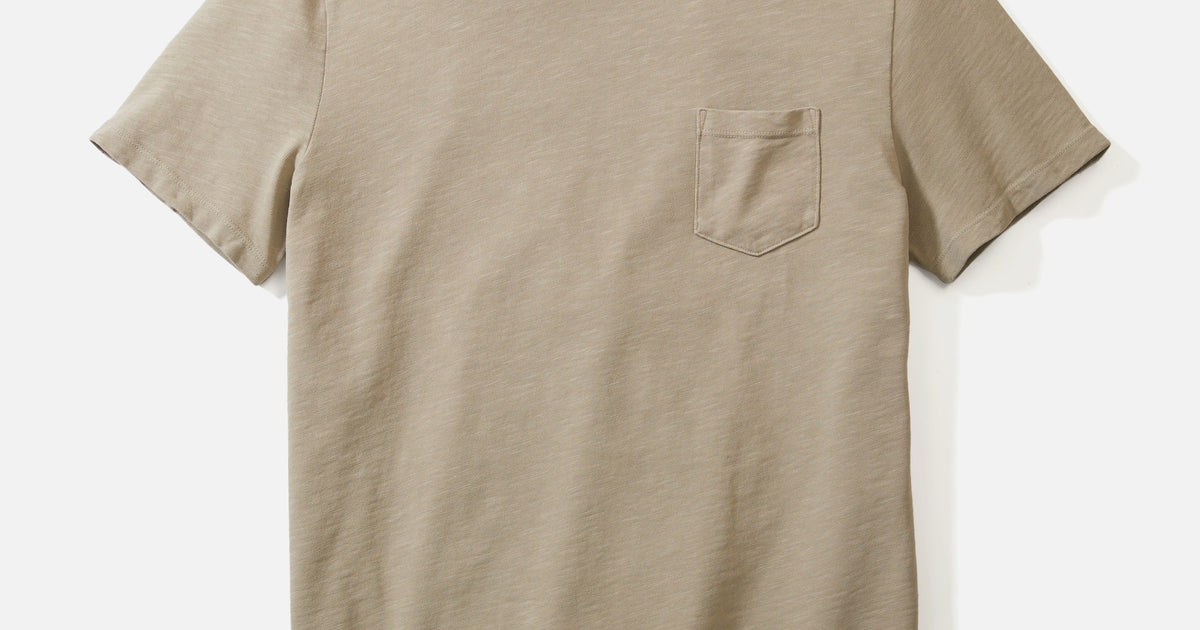 Slub Pocket tee