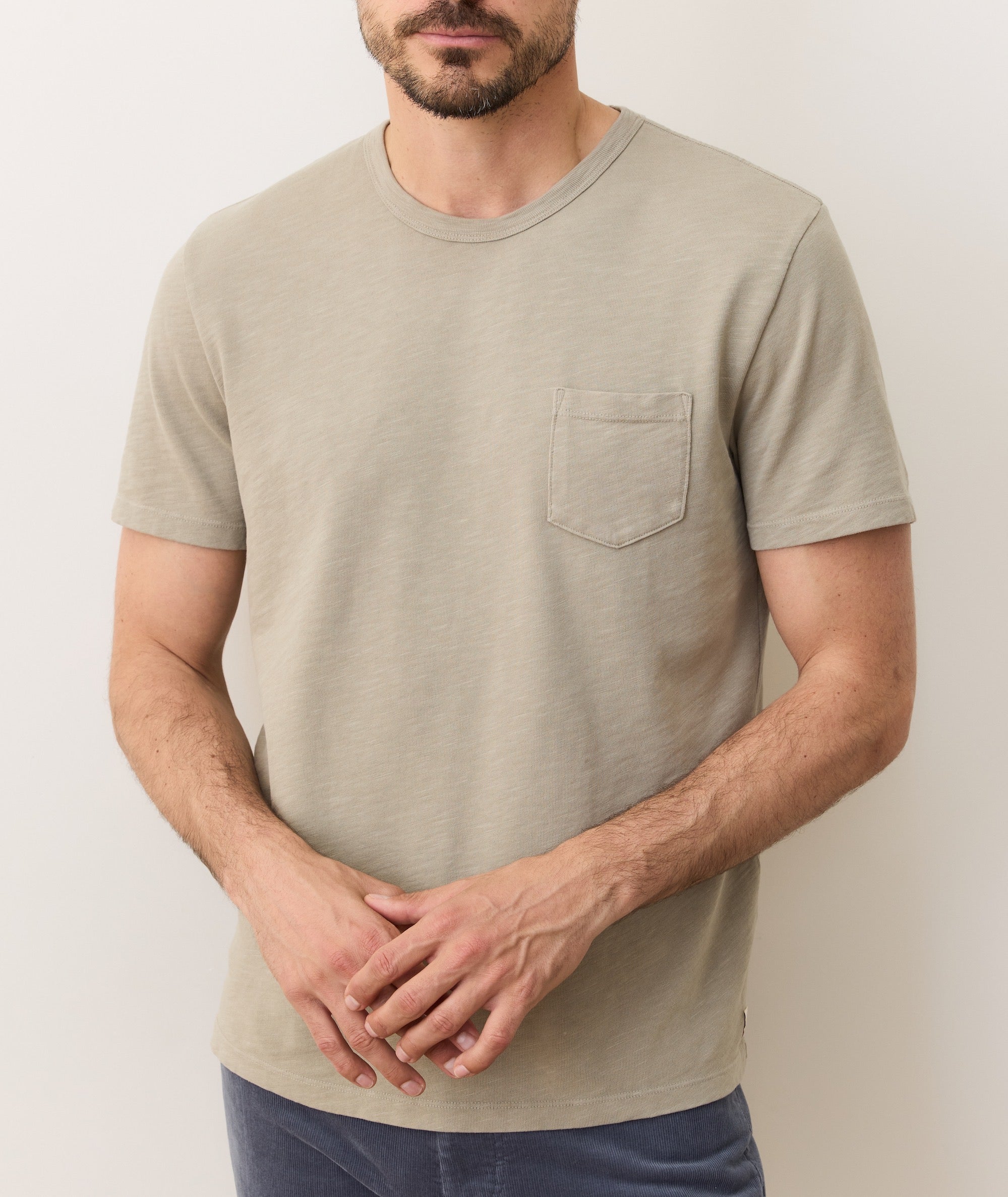 Classic Heavy Slub Pocket Tee – Marine Layer