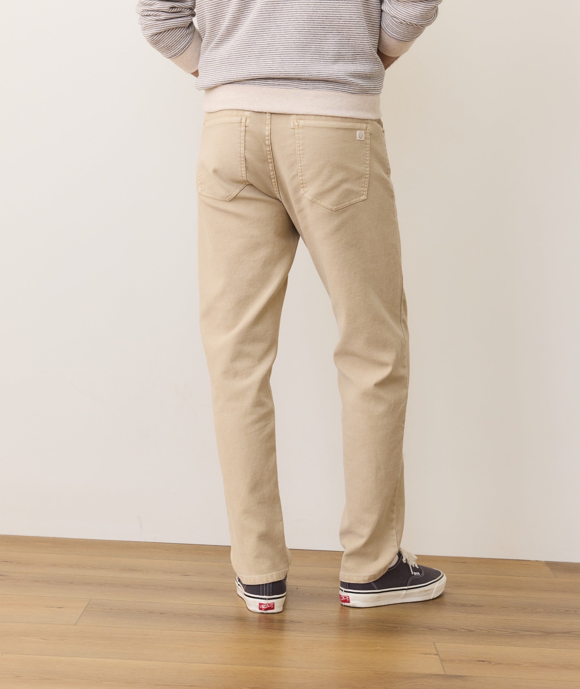 Flex Terry Slim Straight Pant