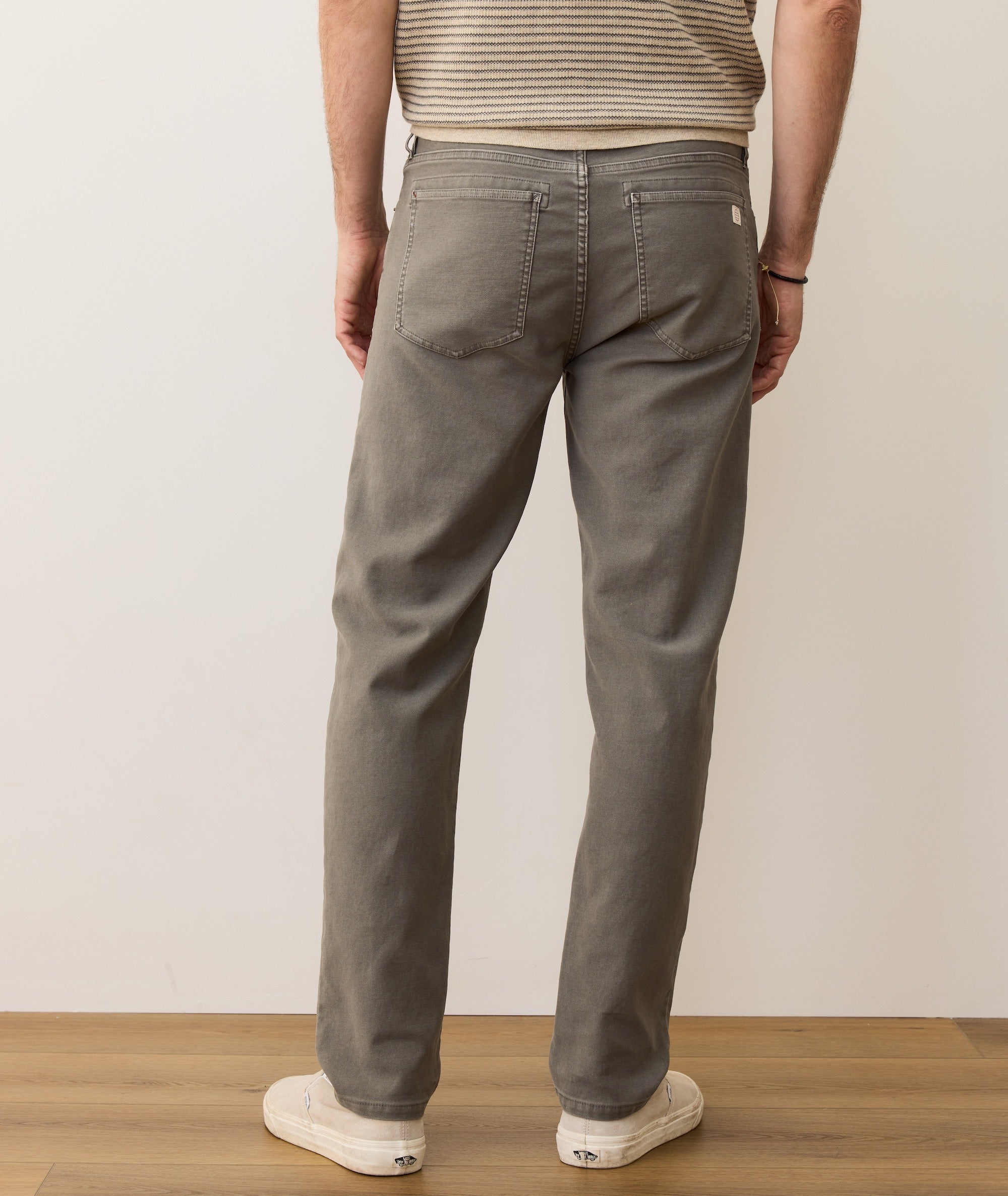 Flex Terry Slim Straight Pant