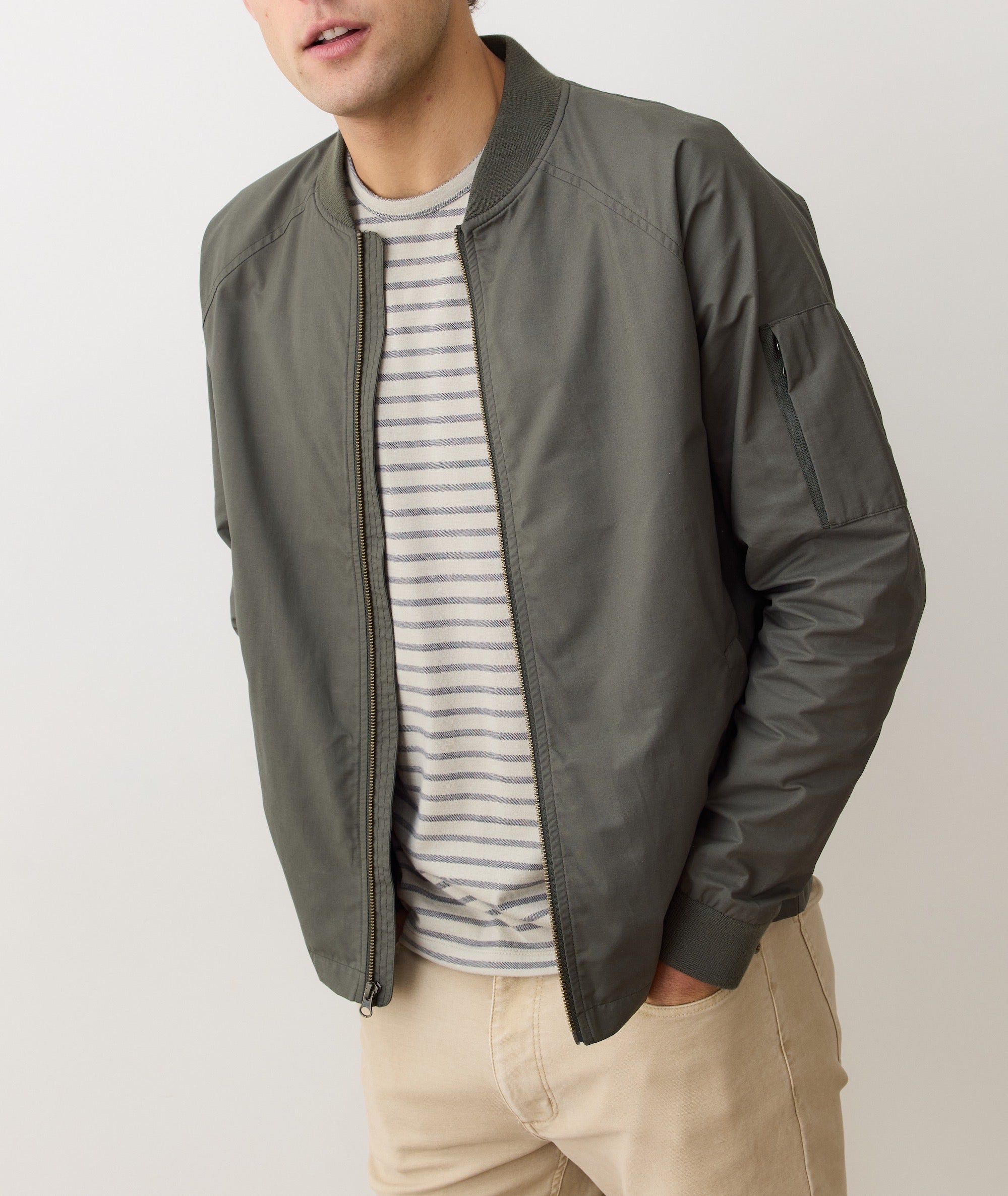 Glenn Wax Canvas Bomber