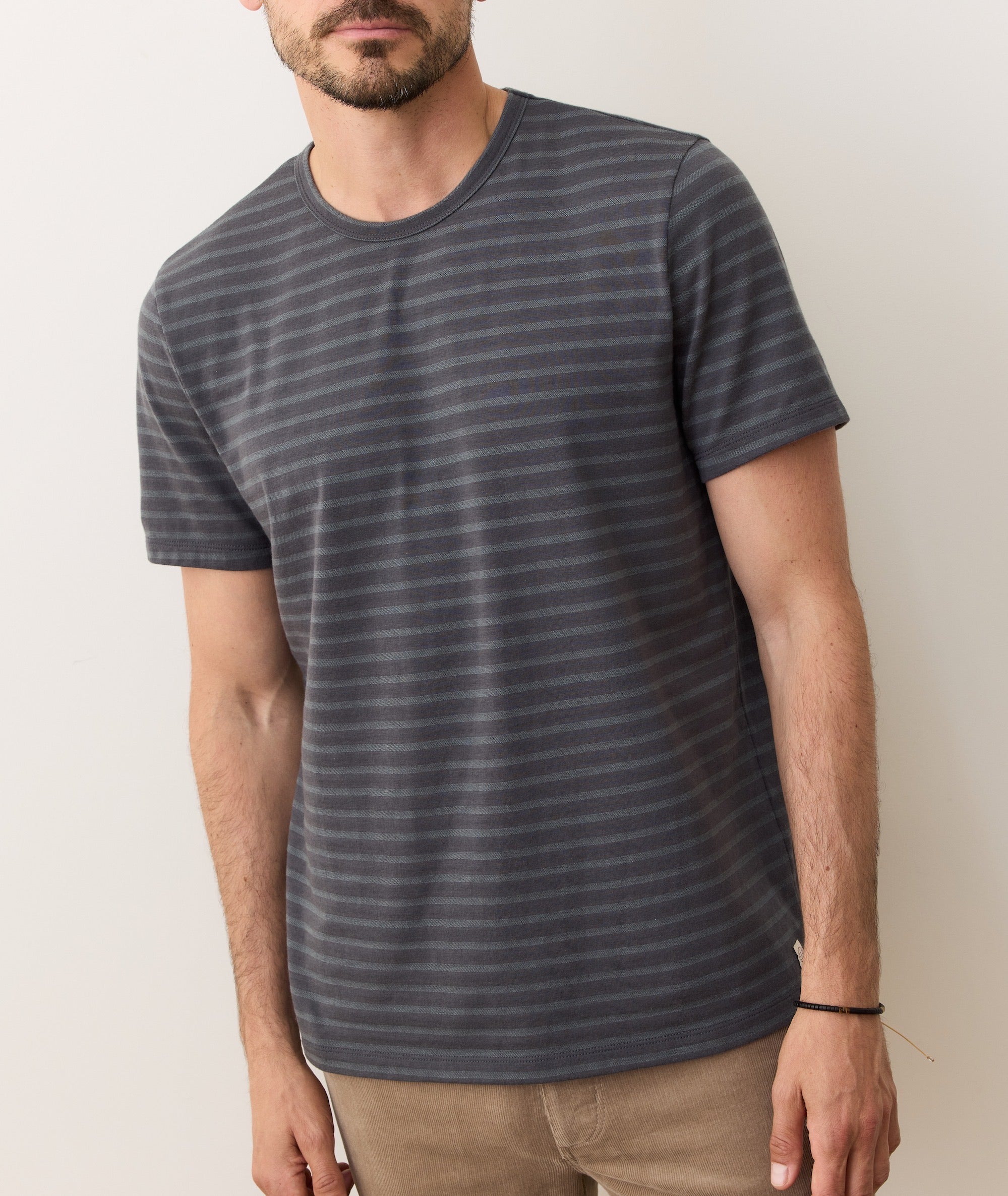 Signature Jacquard Crew Tee