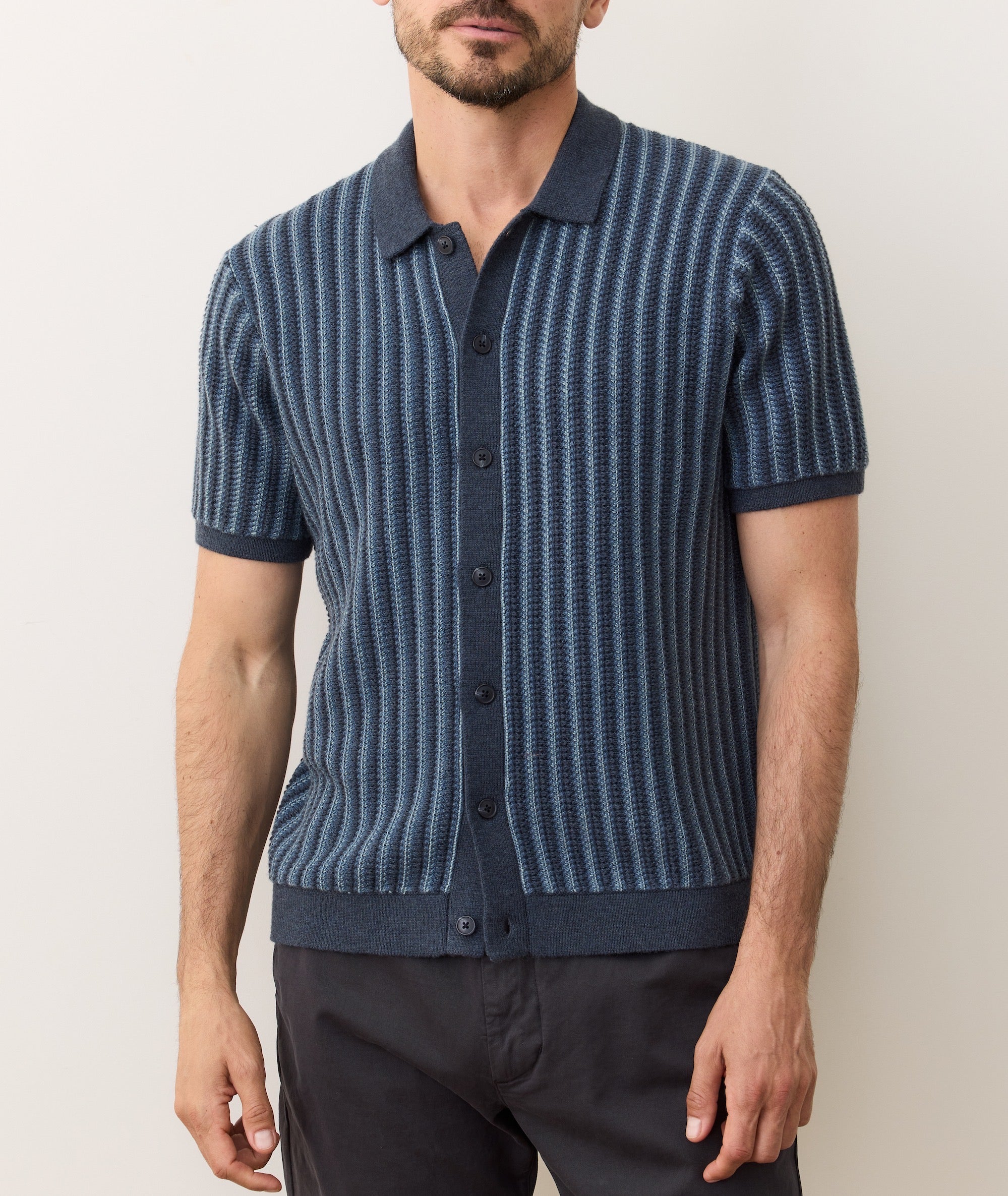 Graham Sweater Button Down