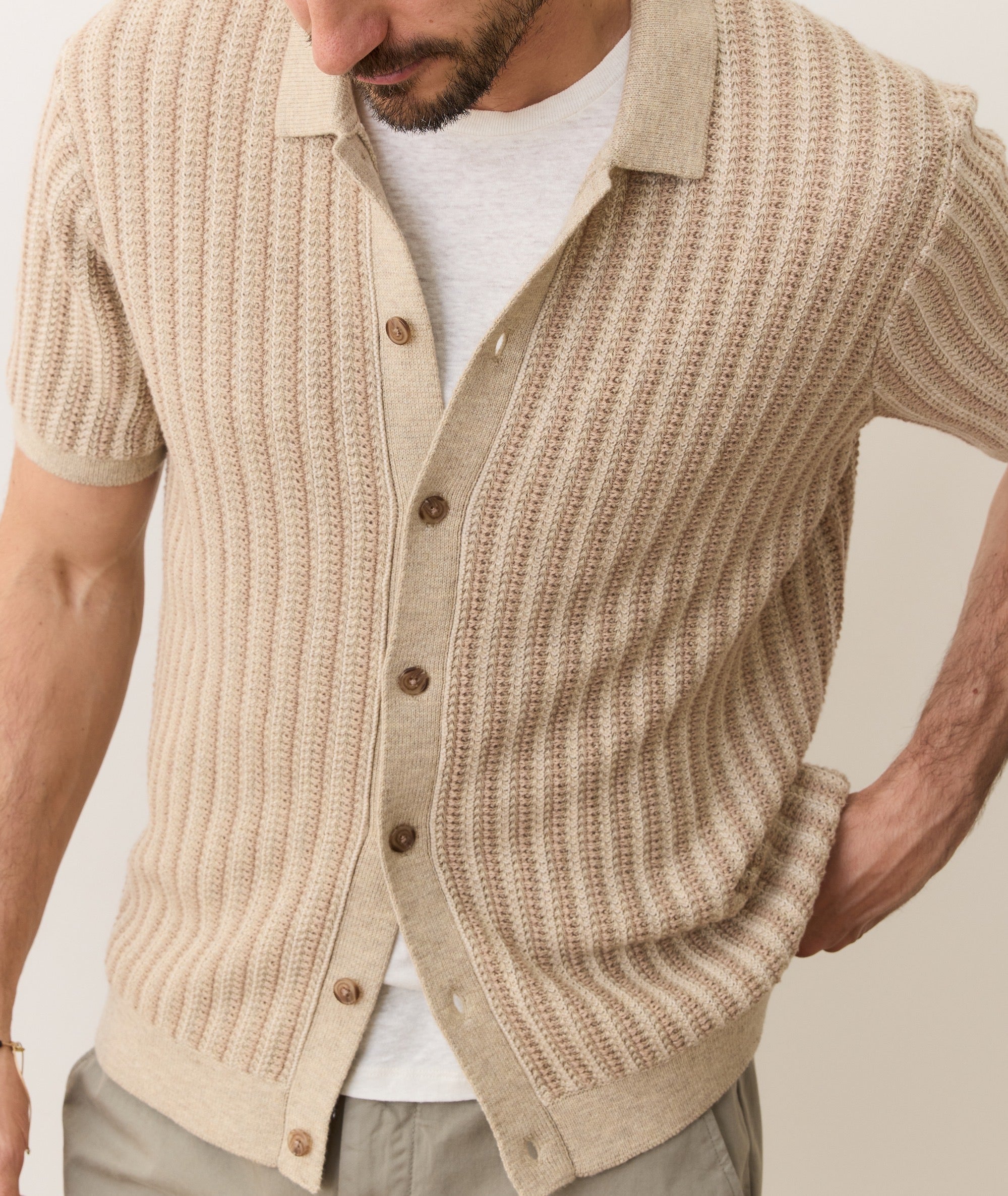 Graham Sweater Button Down