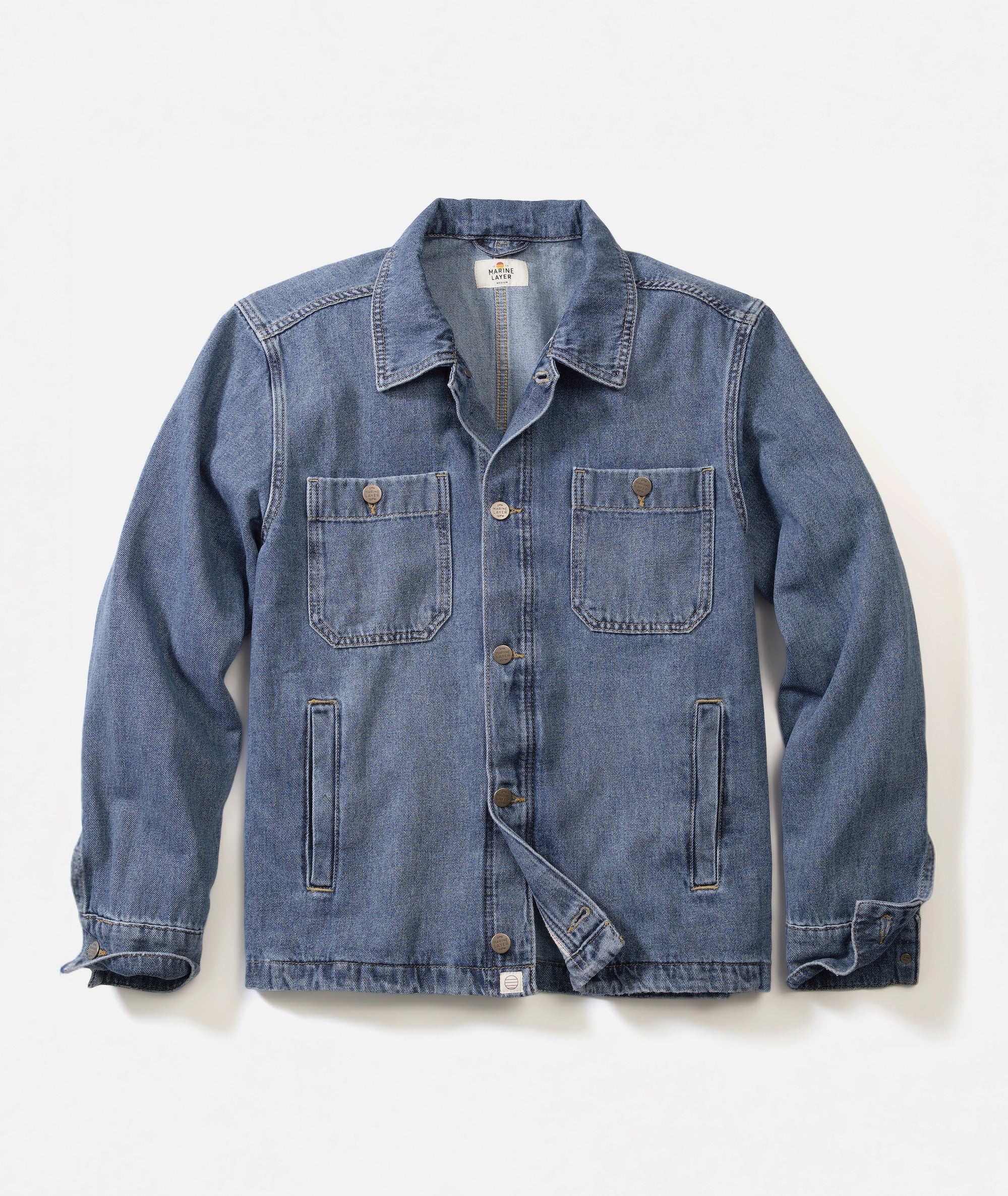 Patrick Denim Jacket – Marine Layer - Main Image