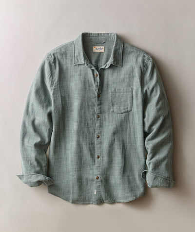 Stretch Selvage Long Sleeve Shirt