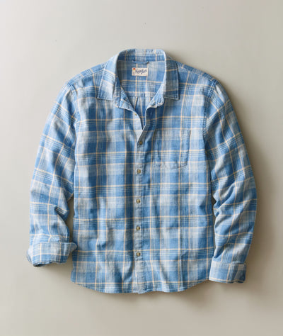 Stretch Selvage Long Sleeve Shirt