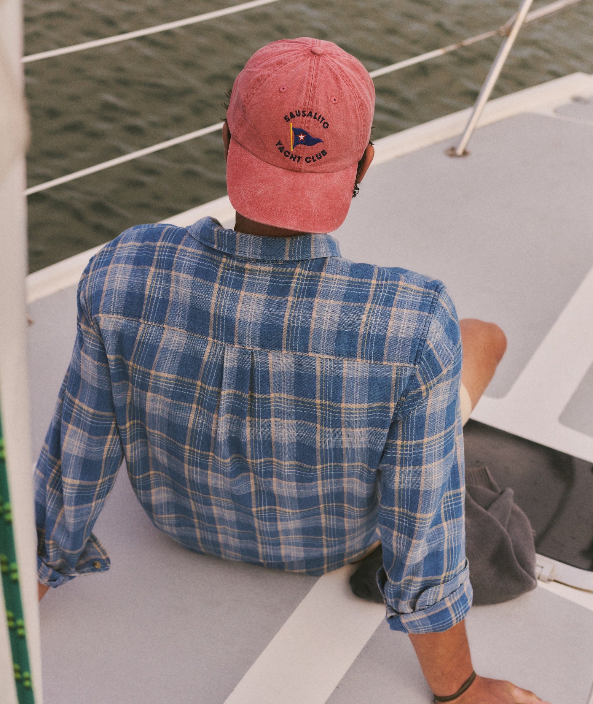 Stretch Selvage Long Sleeve Shirt