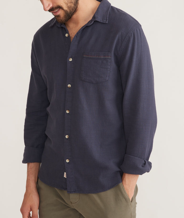 Long Sleeve Classic Stretch Selvage Shirt – Marine Layer