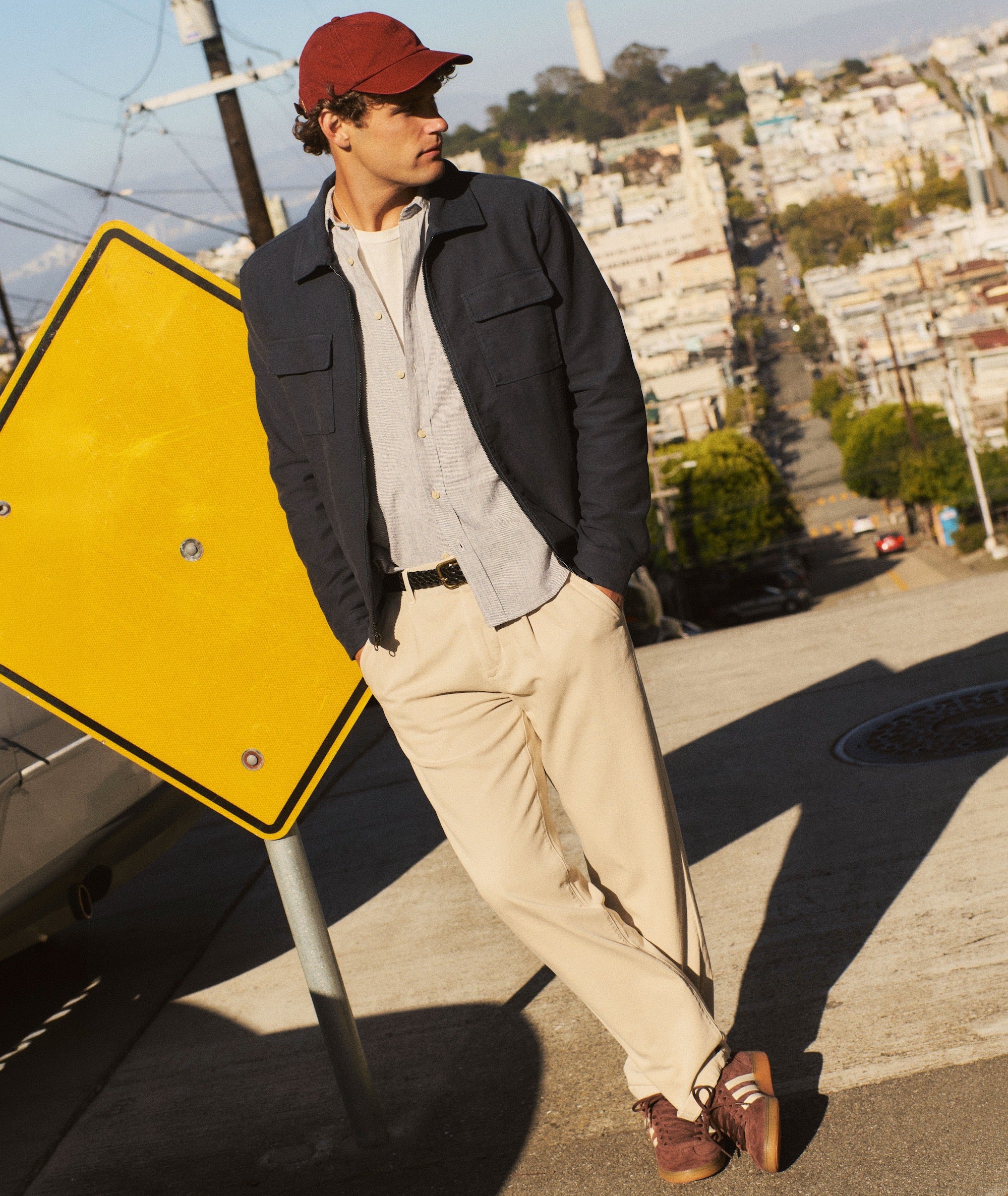 The Rowan Pleated Trouser - Relaxed Fit