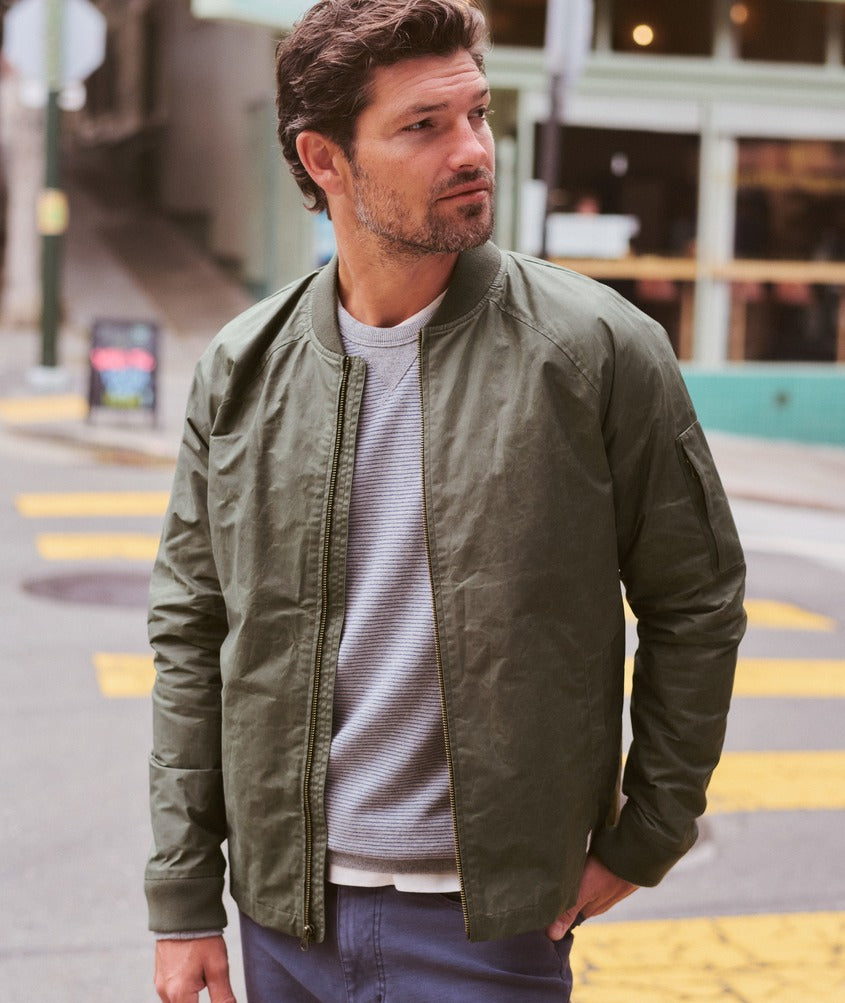 Glenn Wax Canvas Bomber