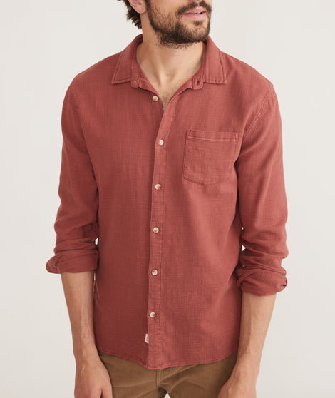 Long Sleeve Classic Stretch Selvage Shirt