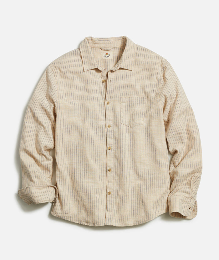 Long Sleeve Classic Stretch Selvage Shirt – Marine Layer