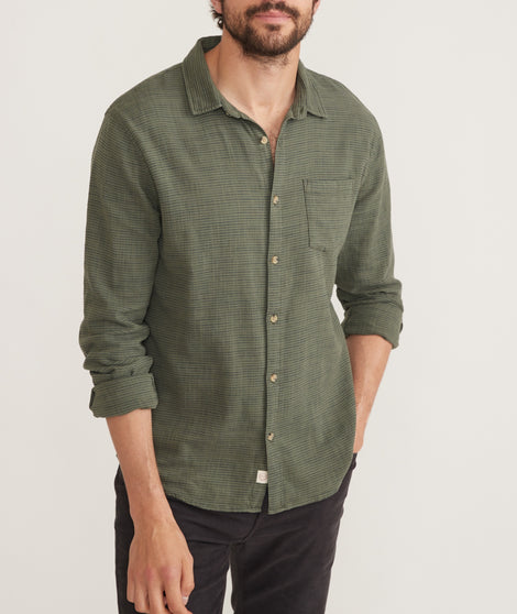 Long Sleeve Classic Stretch Selvage Shirt