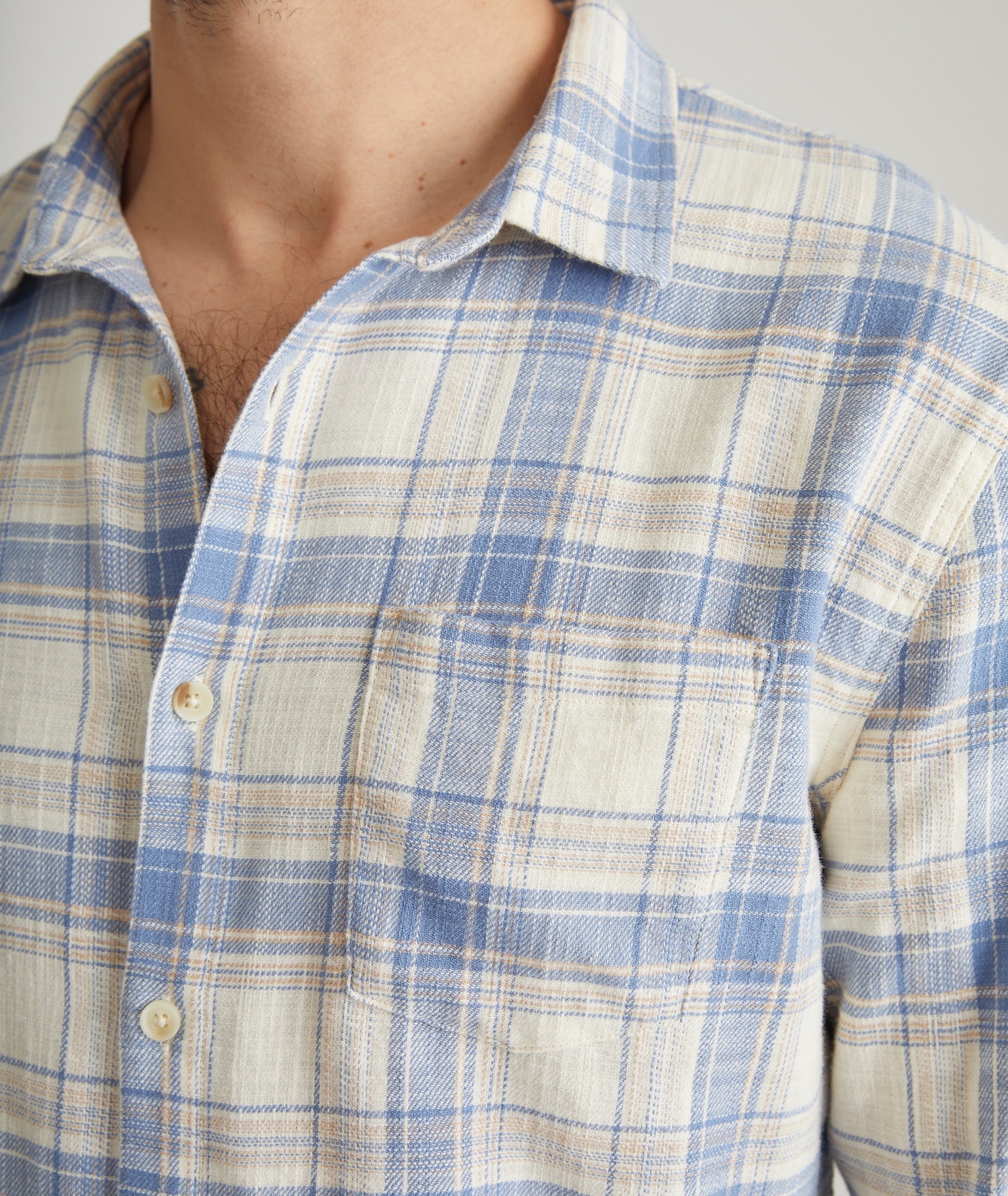 Stretch Selvage Long Sleeve Shirt – Marine Layer