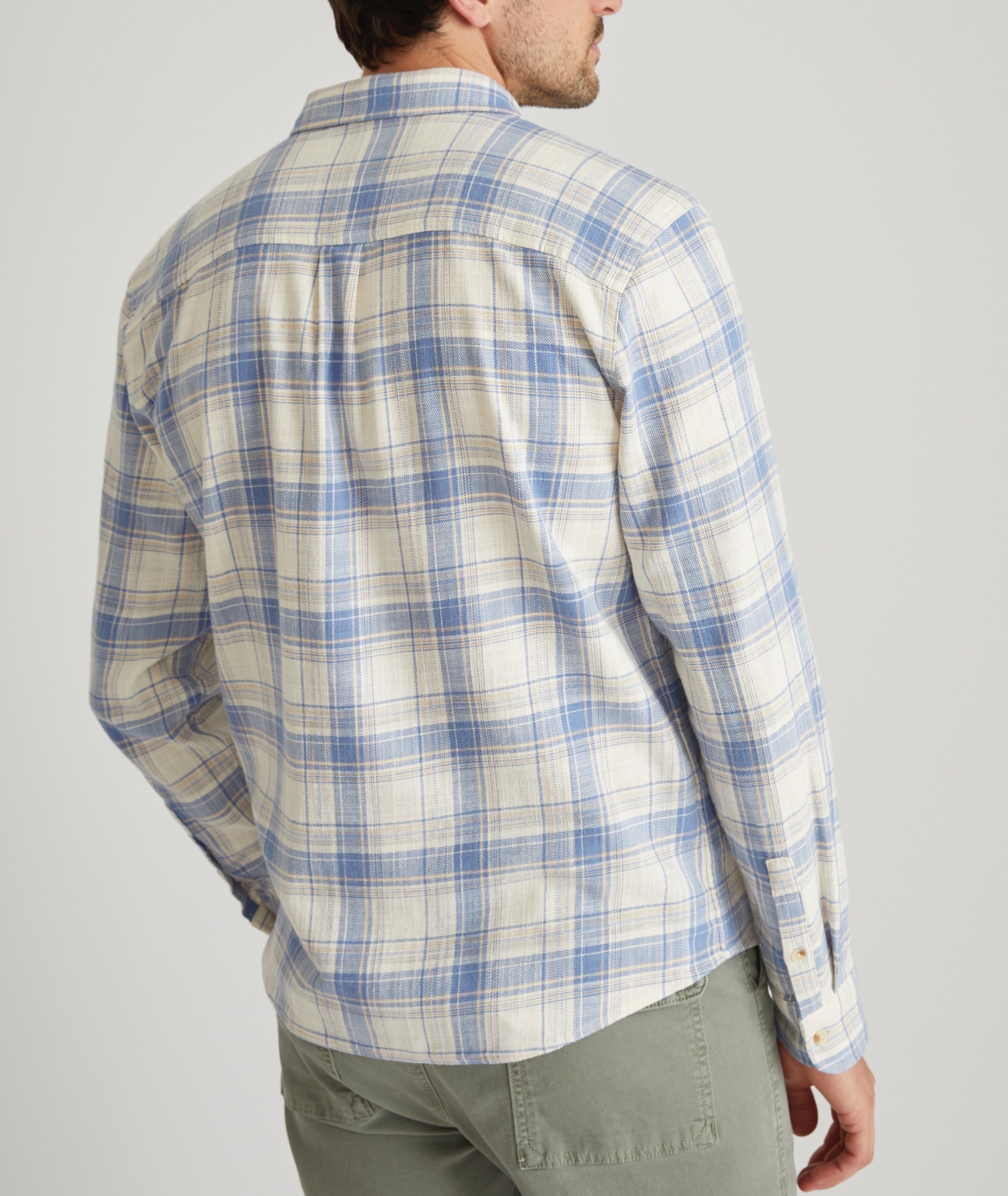 HIGH-END FLANNELANA WOOL SLIT LONG SHIRTS | CTHY