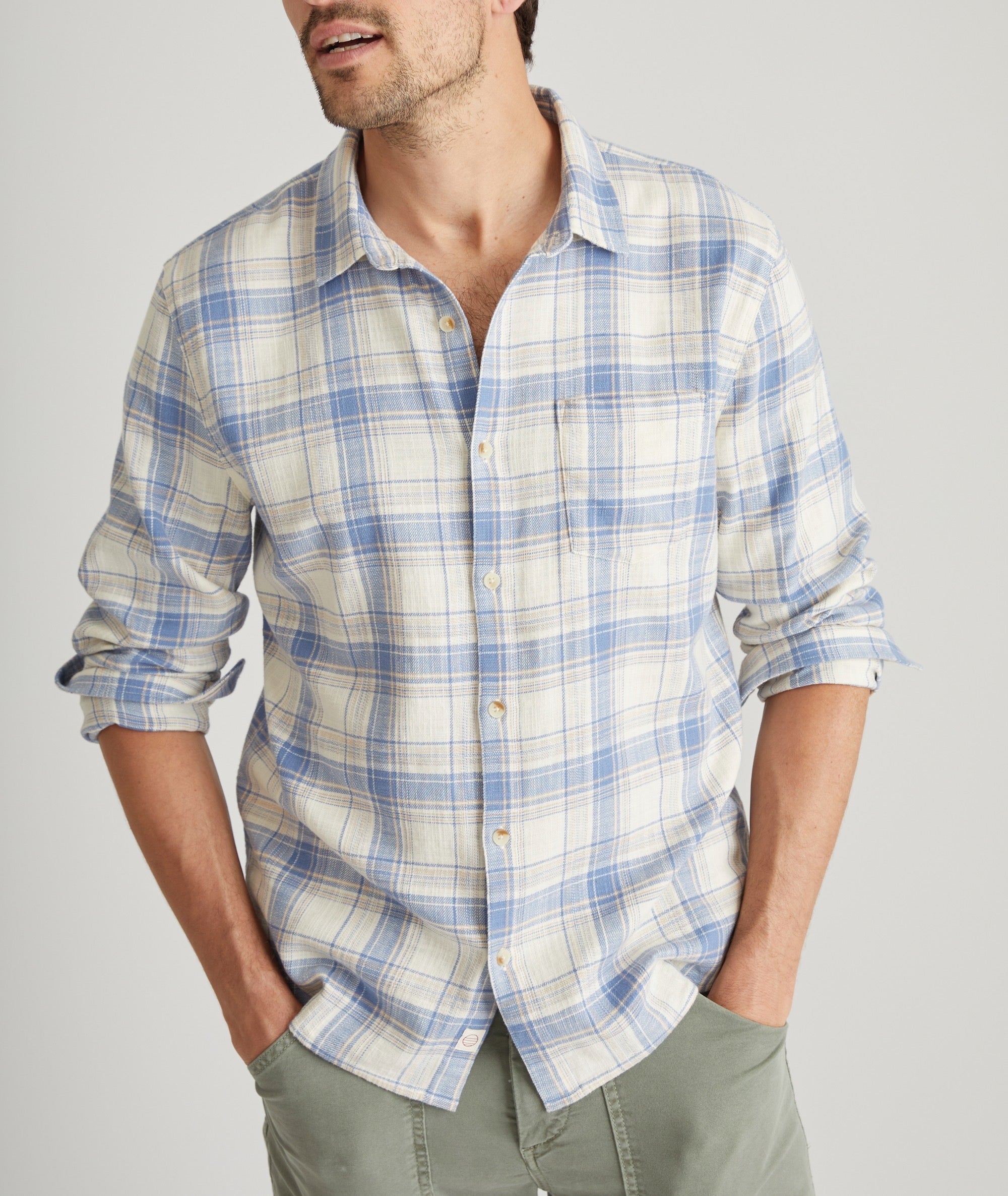 Stretch Selvage Long Sleeve Shirt – Marine Layer