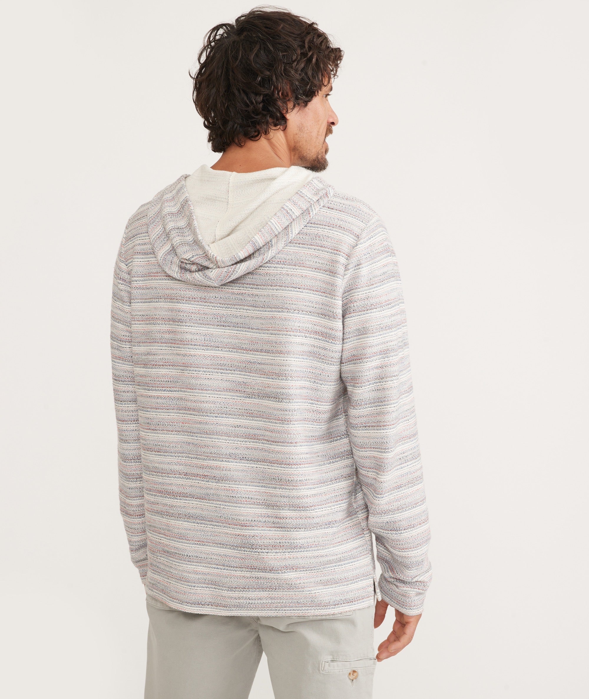 White clearance baja hoodie