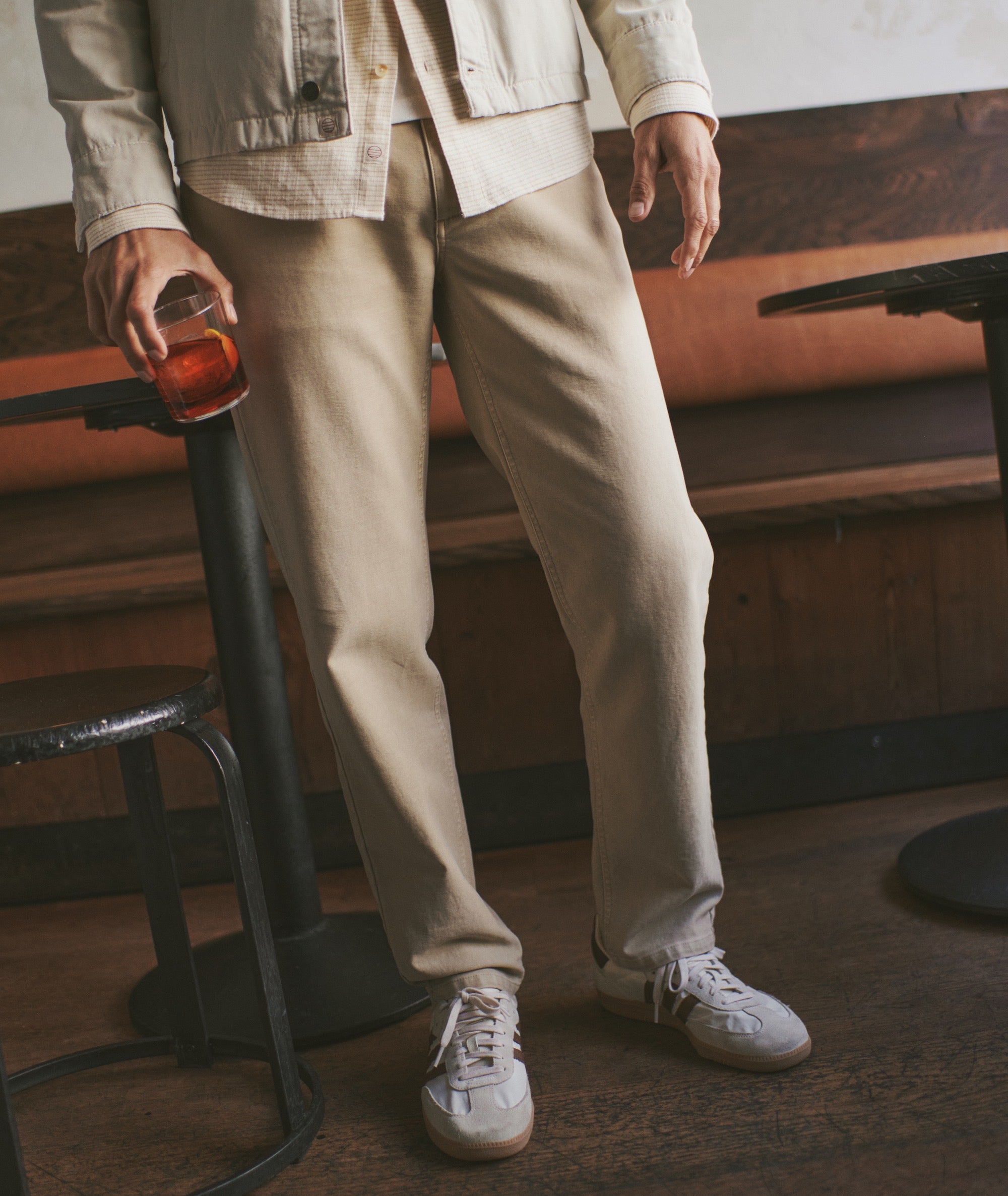 Saturday Slim Straight Twill Chino