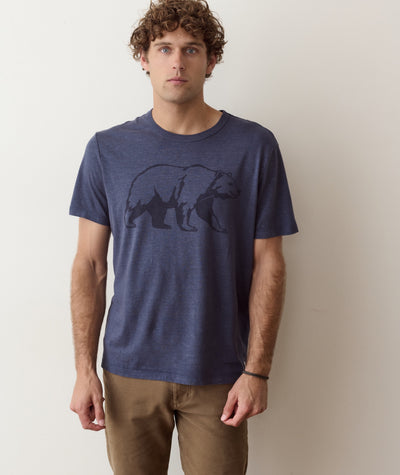 Hemp Cotton Relaxed Graphic Tee