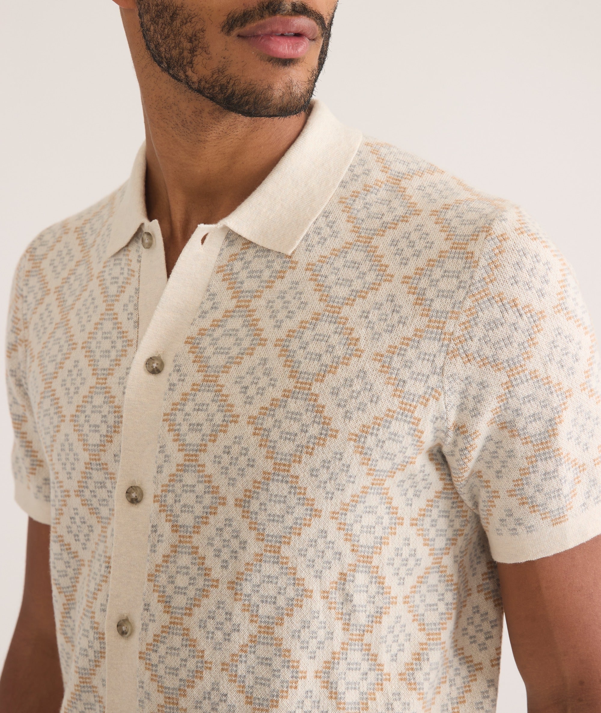 Ethan Sweater Button Down