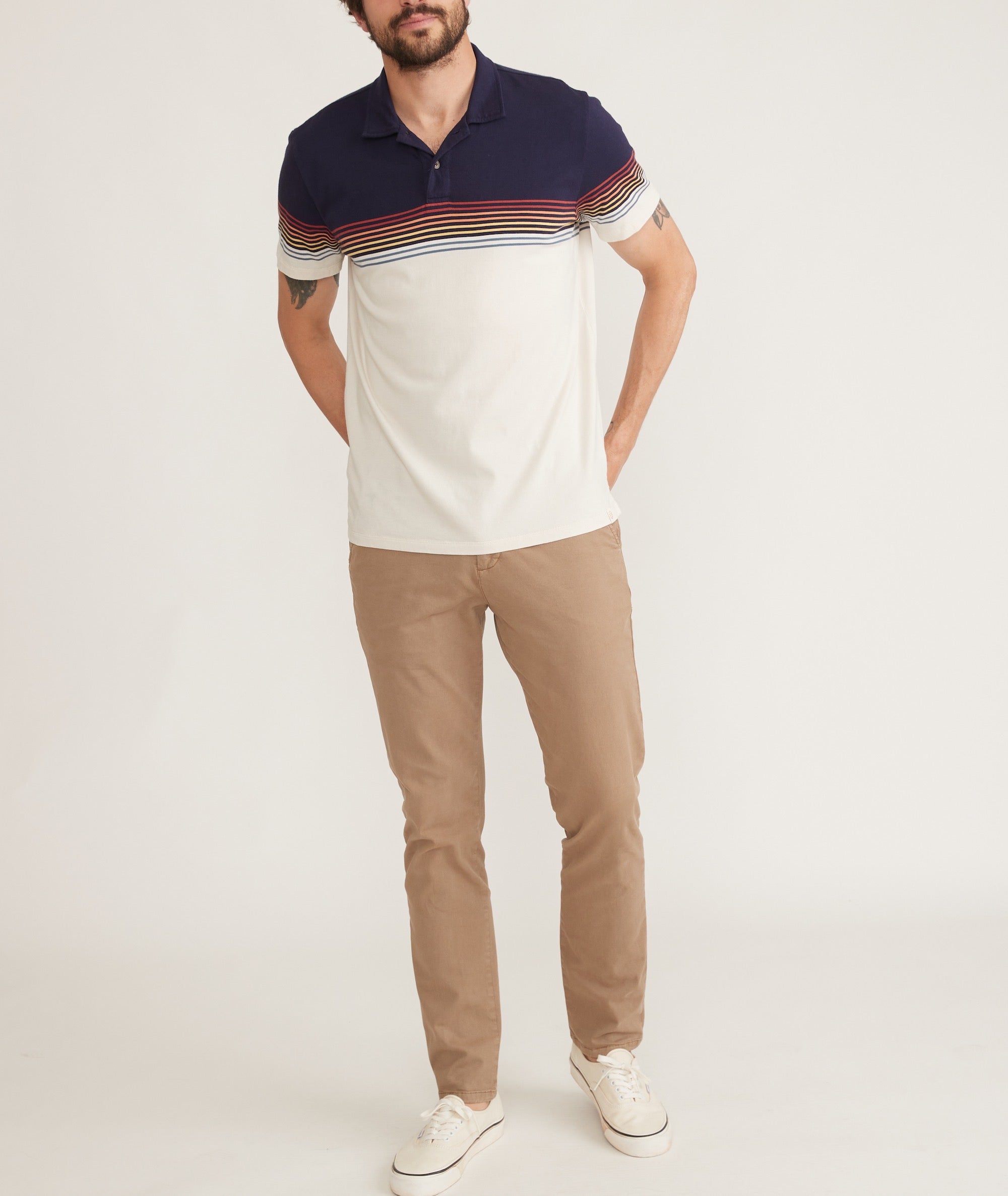 White polo navy pants new arrivals
