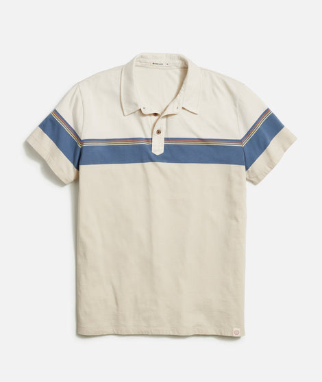 Engineered Stripe Polo