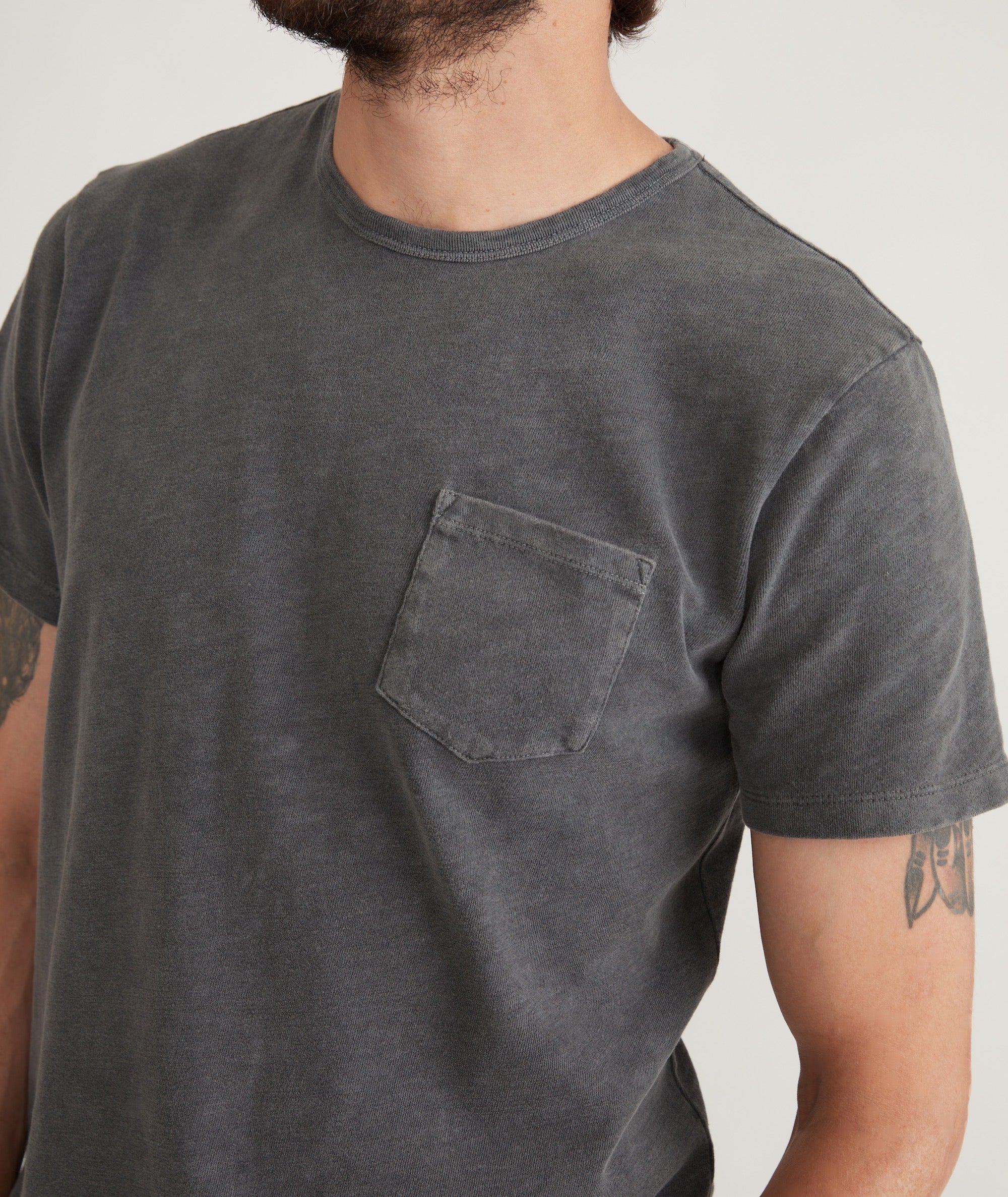 Rrl slub outlet pocket tee
