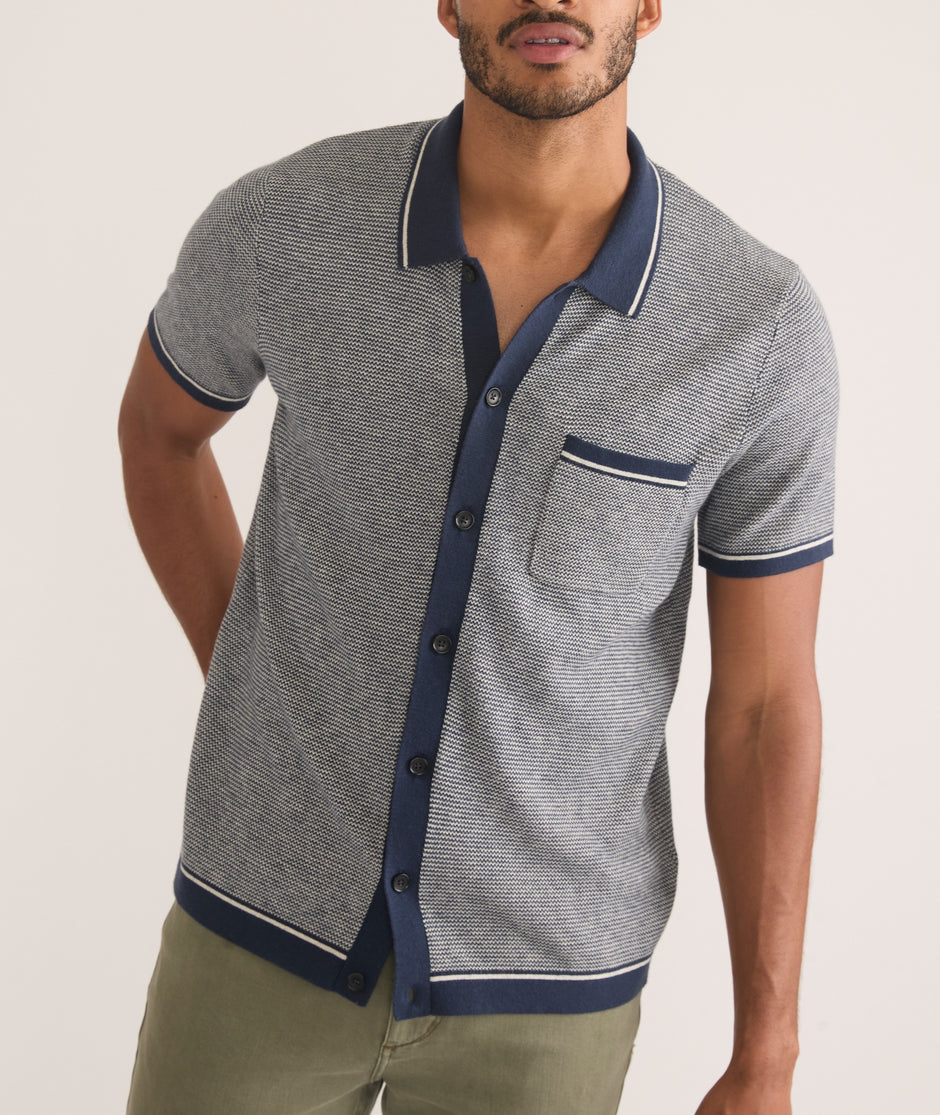 Wyatt Sweater Button-Down