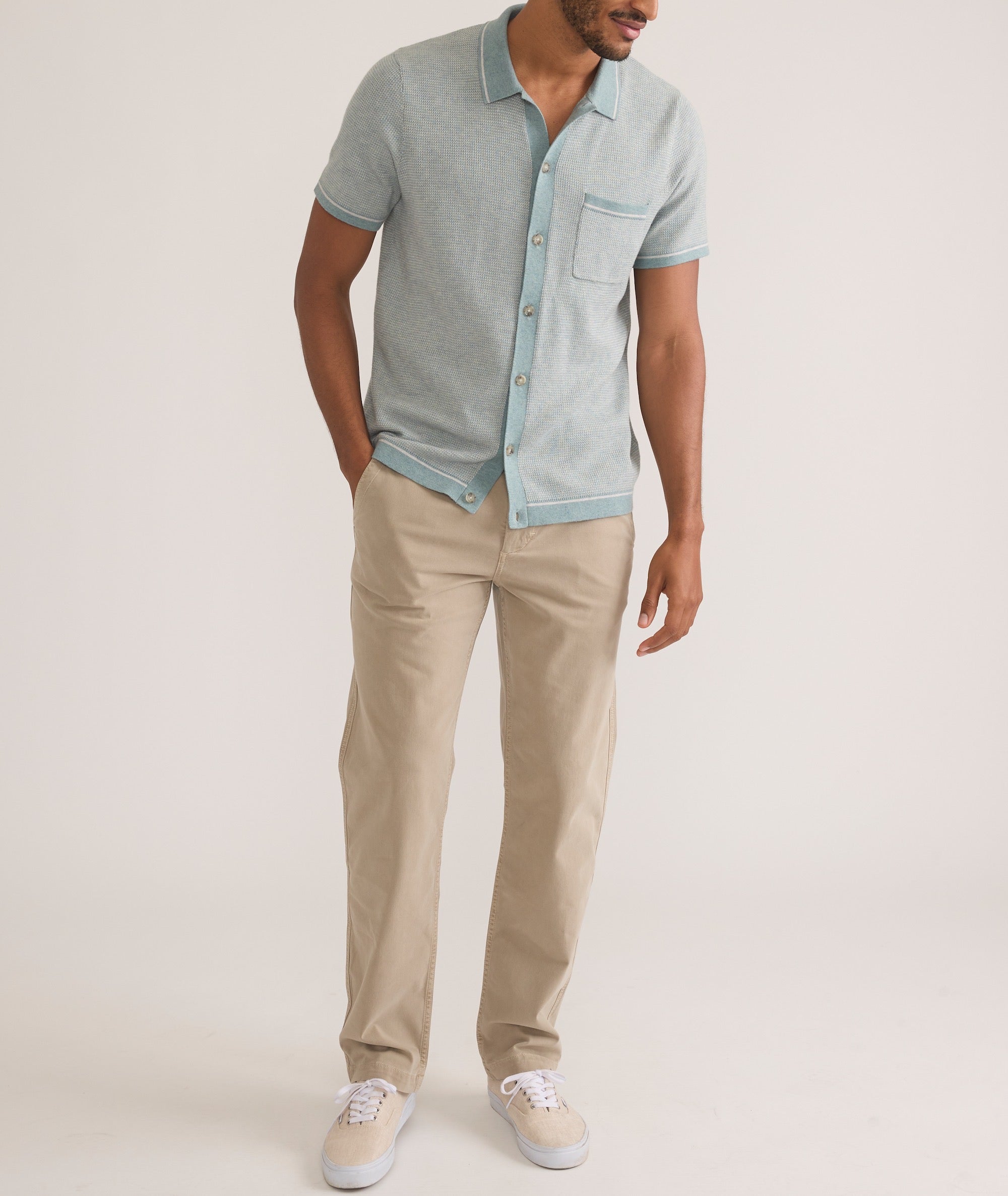 Wyatt Sweater Button-Down