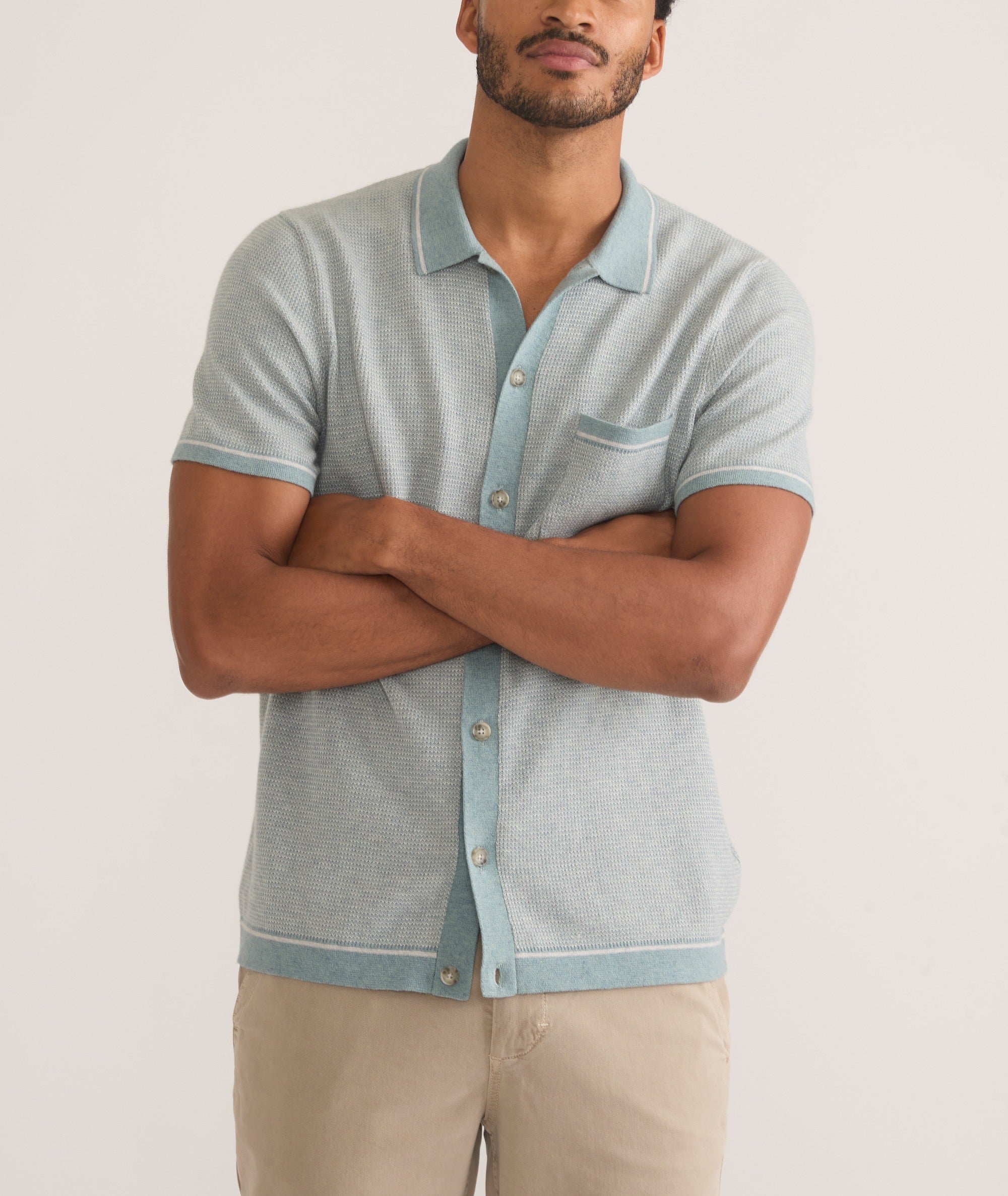 Wyatt Sweater Button-Down