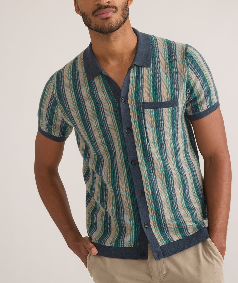 Wyatt Sweater Button-Down