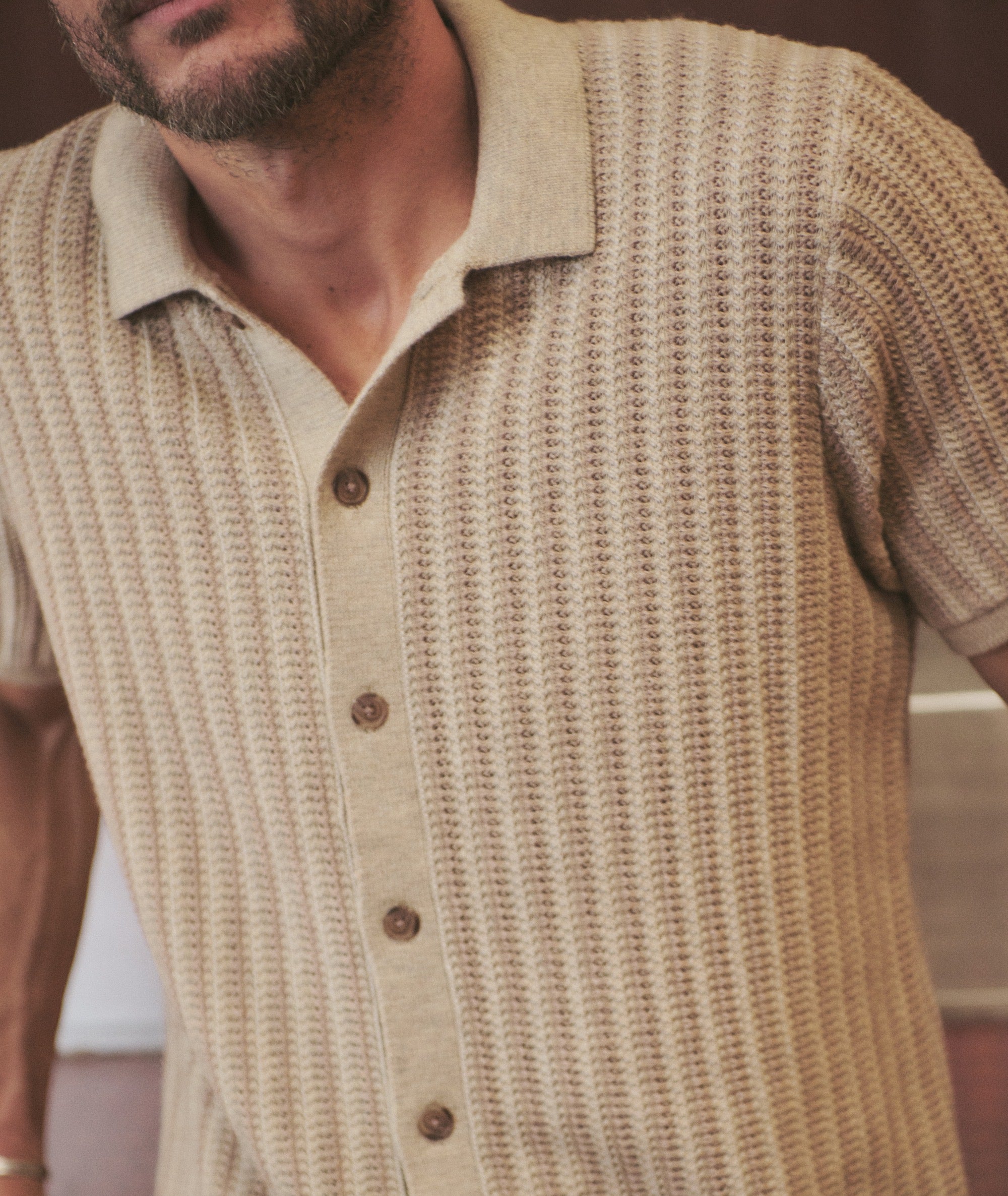 Graham Sweater Button Down