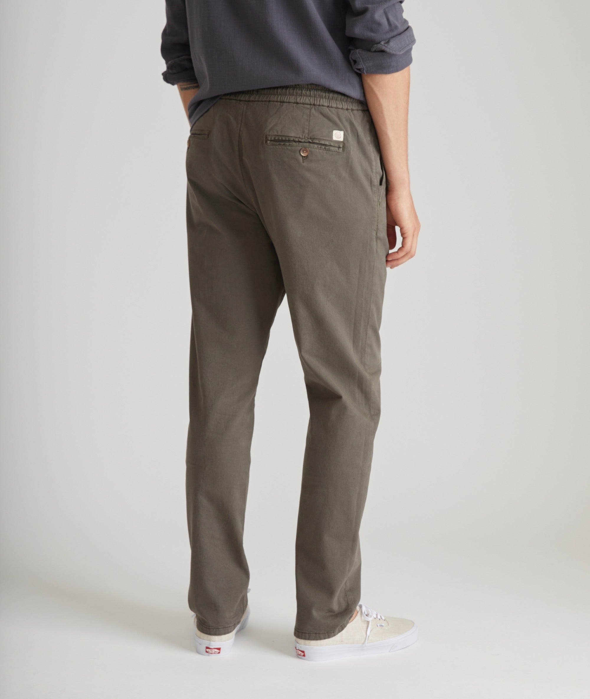 Saturday Slim Straight Twill Pant