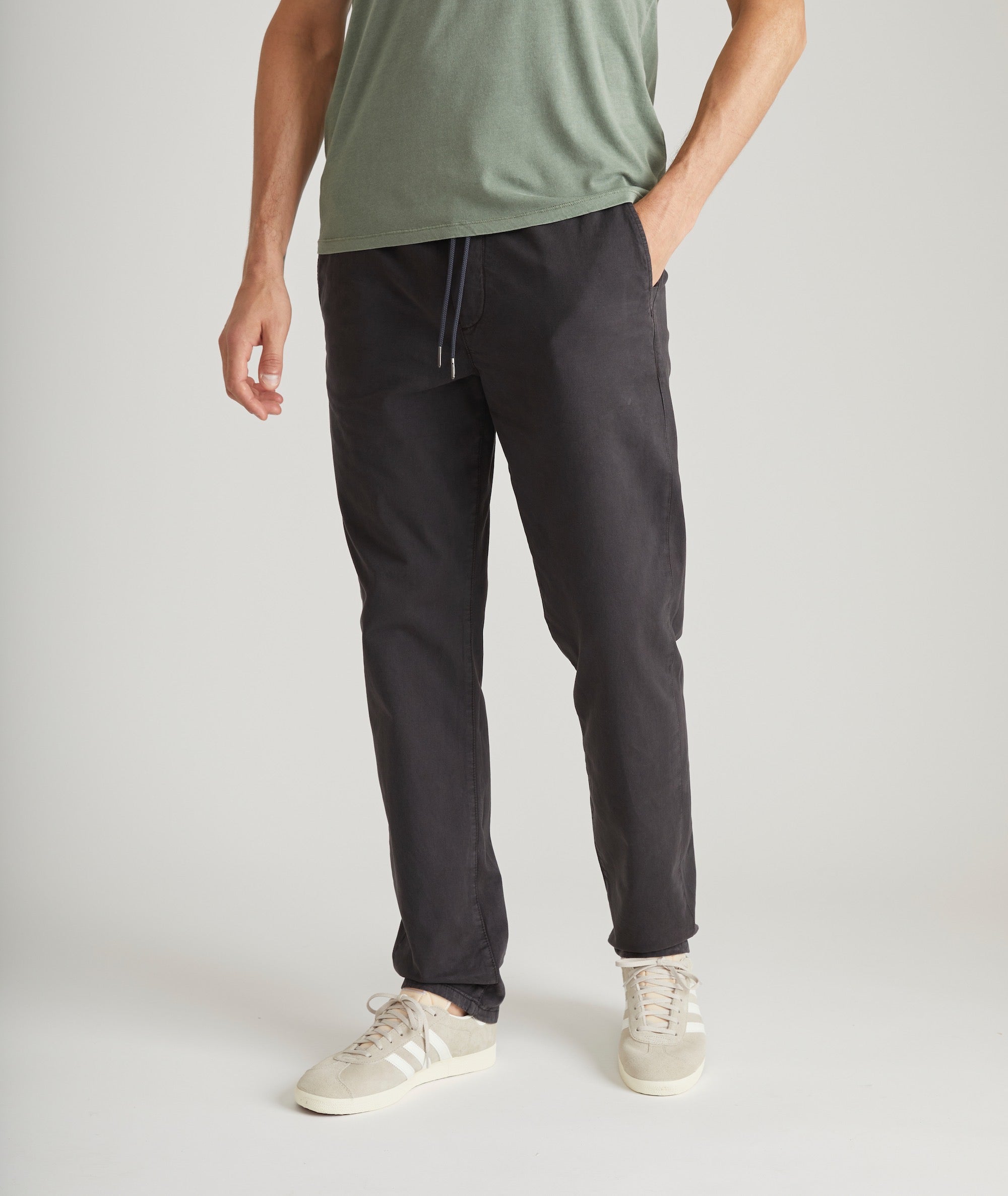 Saturday Slim Straight Twill Pant