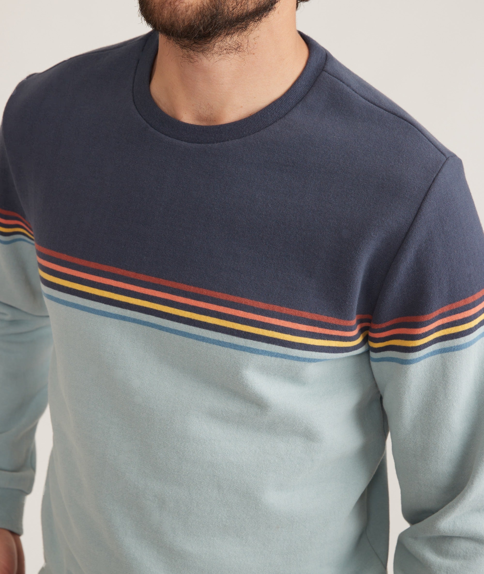 Signature Fleece Crewneck – Marine Layer Signature Fleece Crewneck – Marine Layer