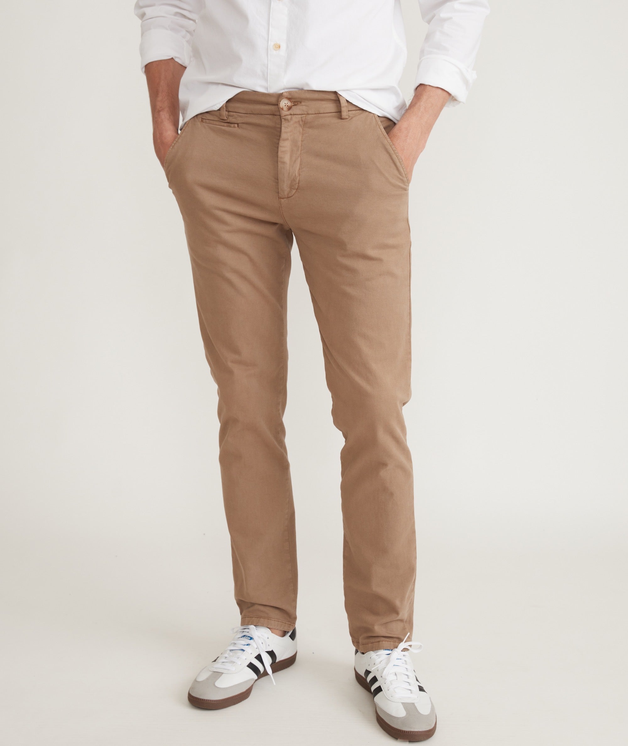 Buy Crew Clothing Men Solid Brown Chino Online - 687488 | The Collective