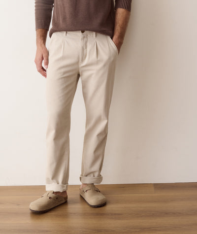 The Rowan Pleated Trouser - Relaxed Fit