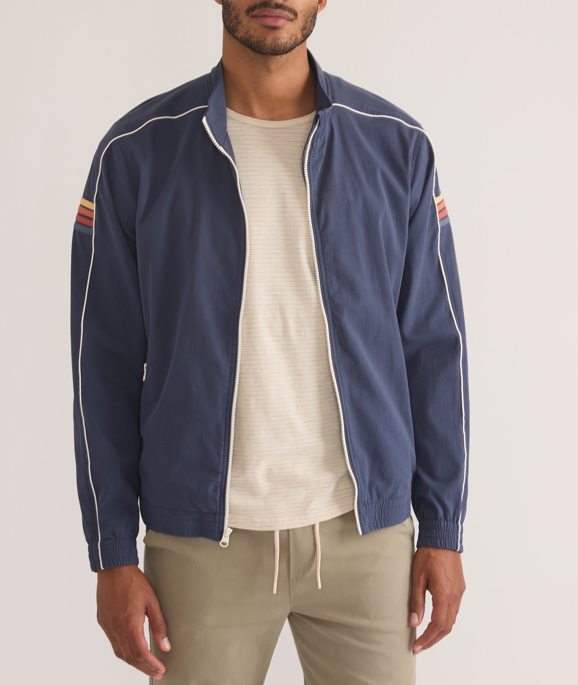 Custom Cut & Sew Freeman Stretch Twill Windbreaker